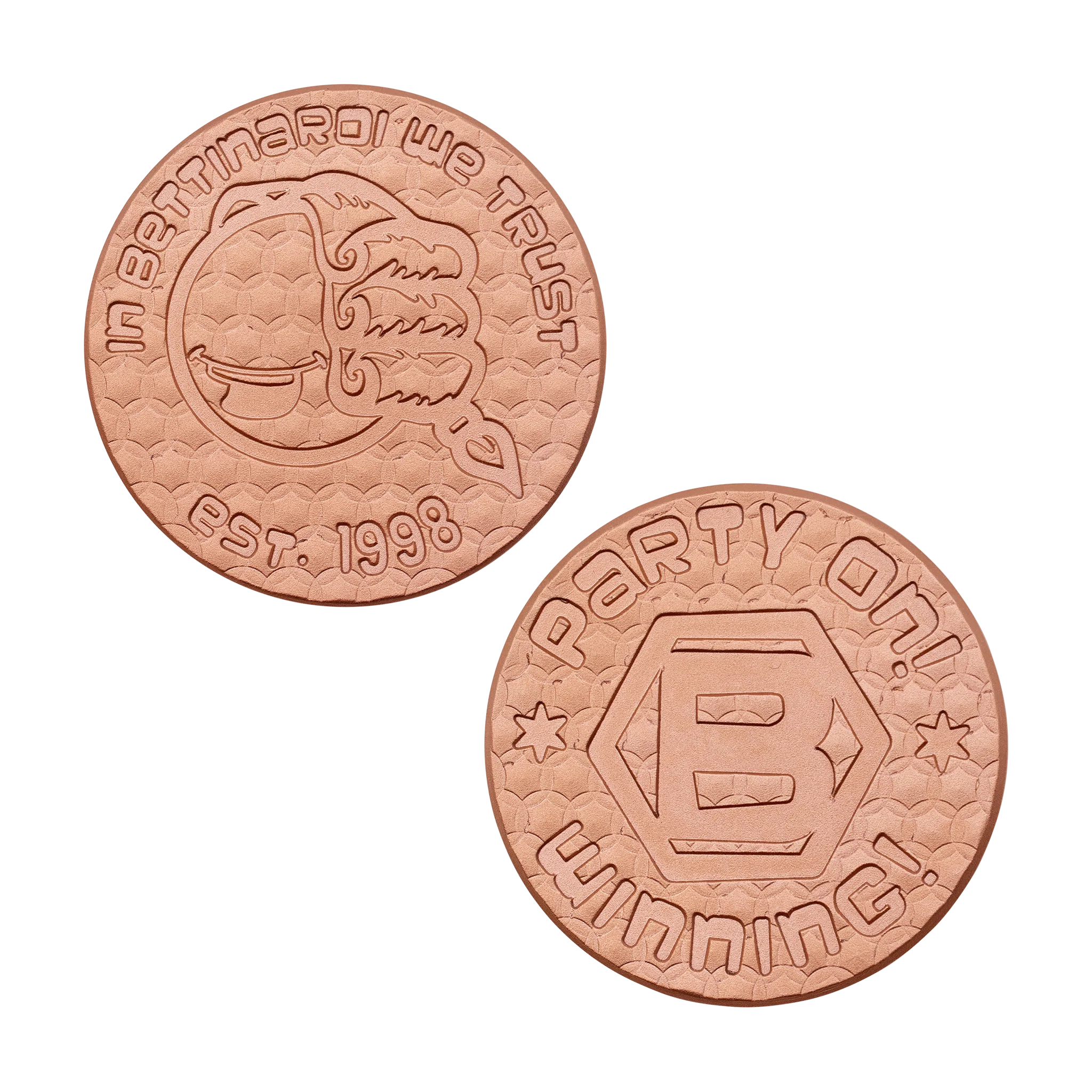 2025 Party On!™ Copper Ball Marker