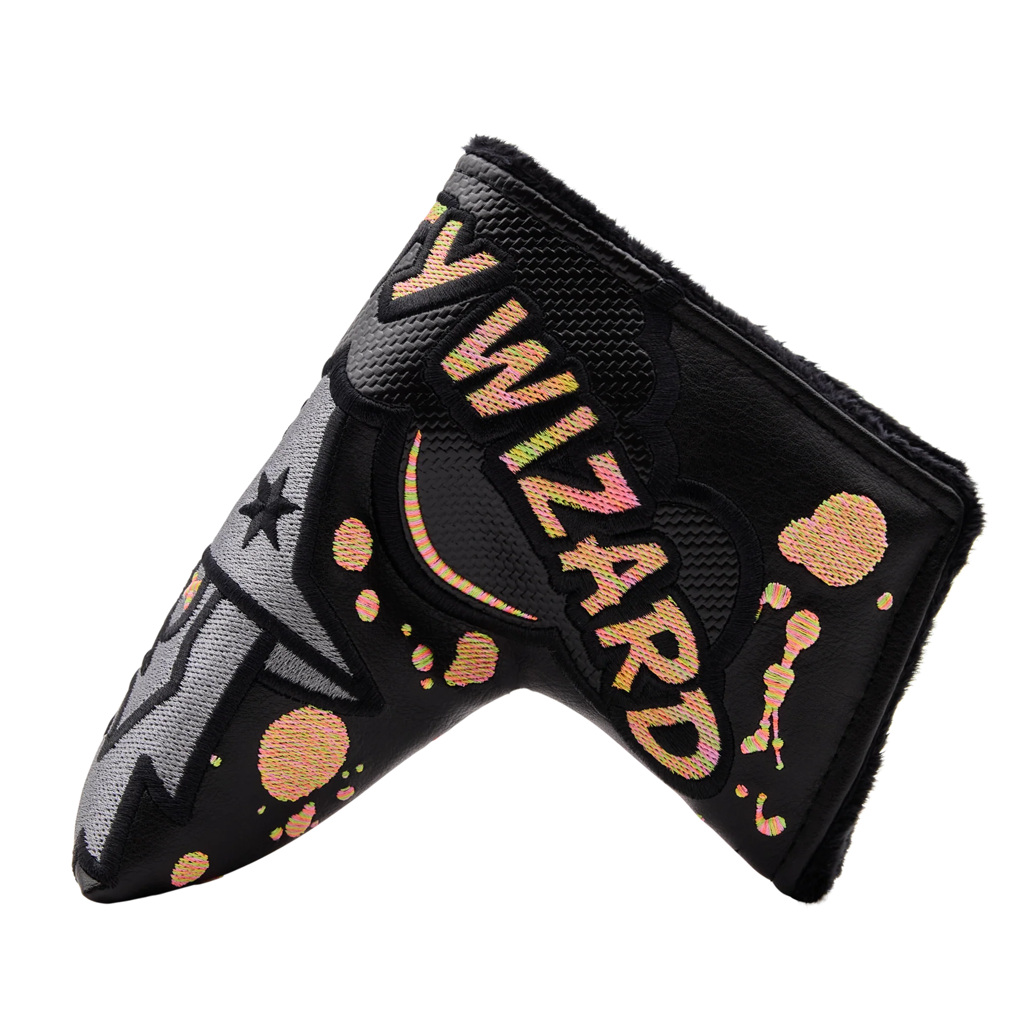 2025 Social Black Rainbow Sour Face Wizard Blade Putter Headcover - Image 2