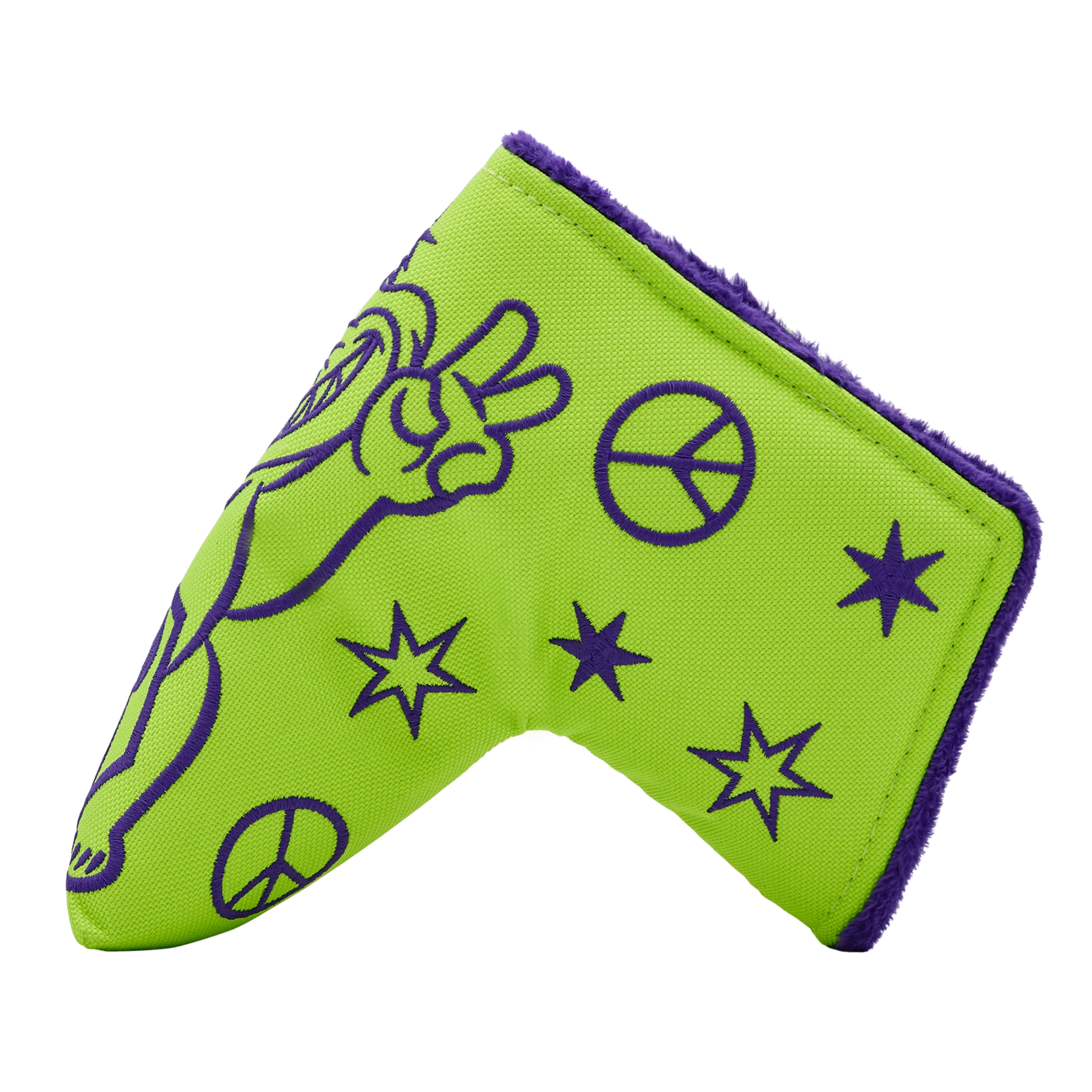 2025 Social FAI Peace Lucky Cat Blade Putter Headcover - Image 2