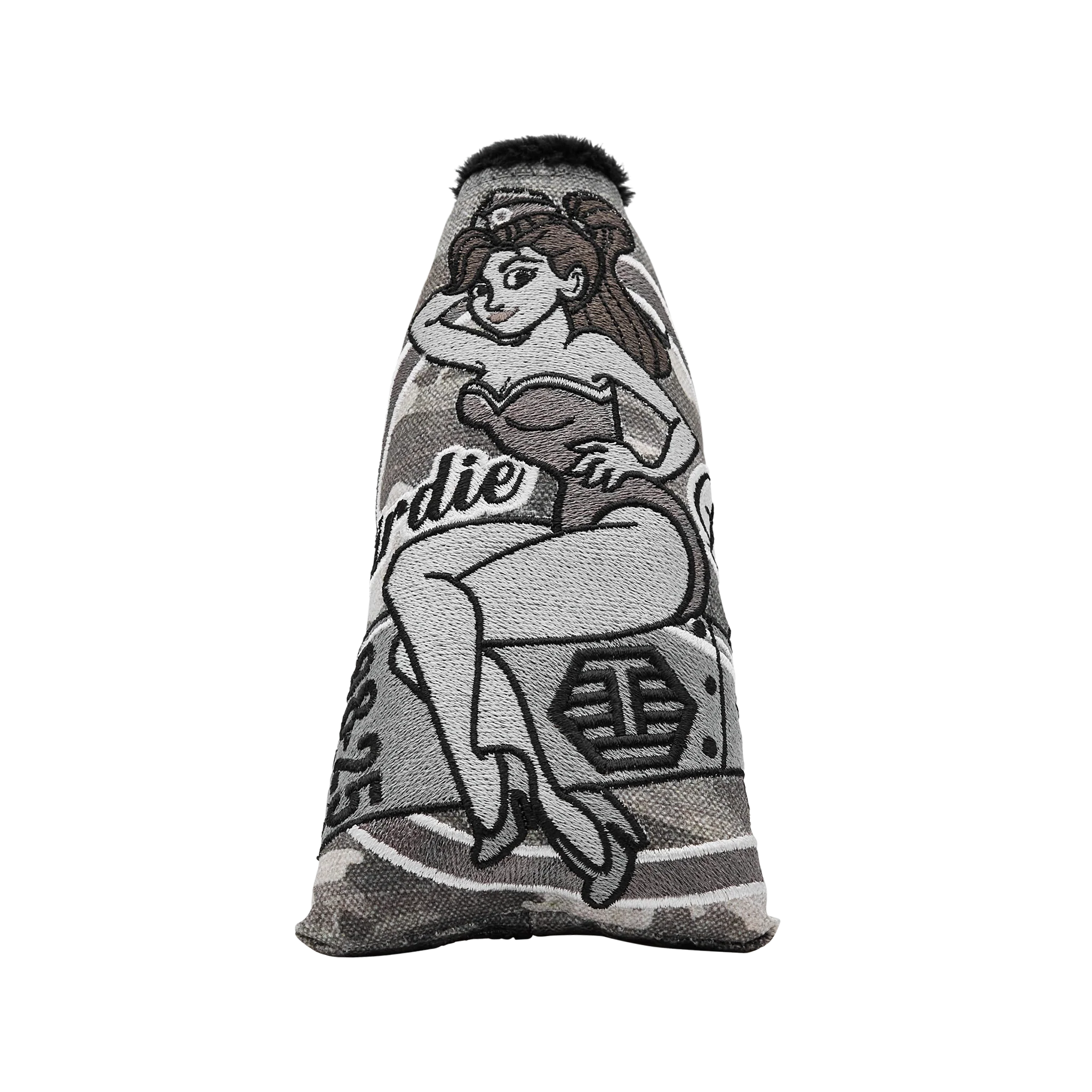 2025 Social Tour Dept. Grayscale Birdie Bomber Blade Putter Headcover - Image 3