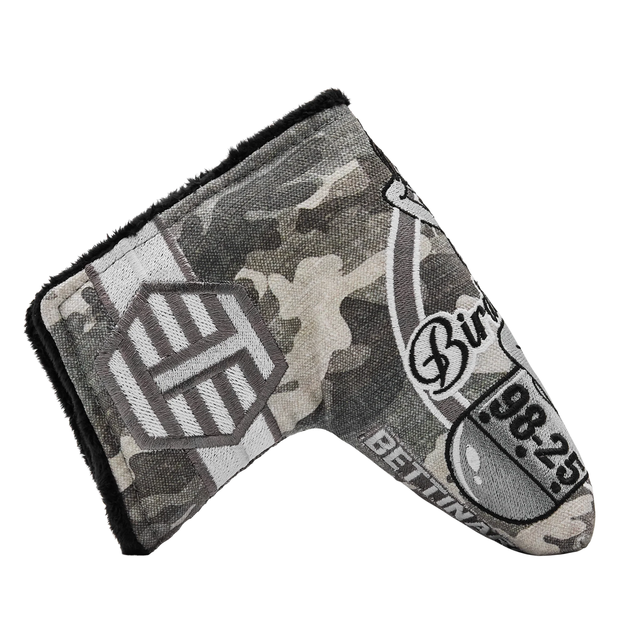 2025 Social Tour Dept. Grayscale Birdie Bomber Blade Putter Headcover - Image 4