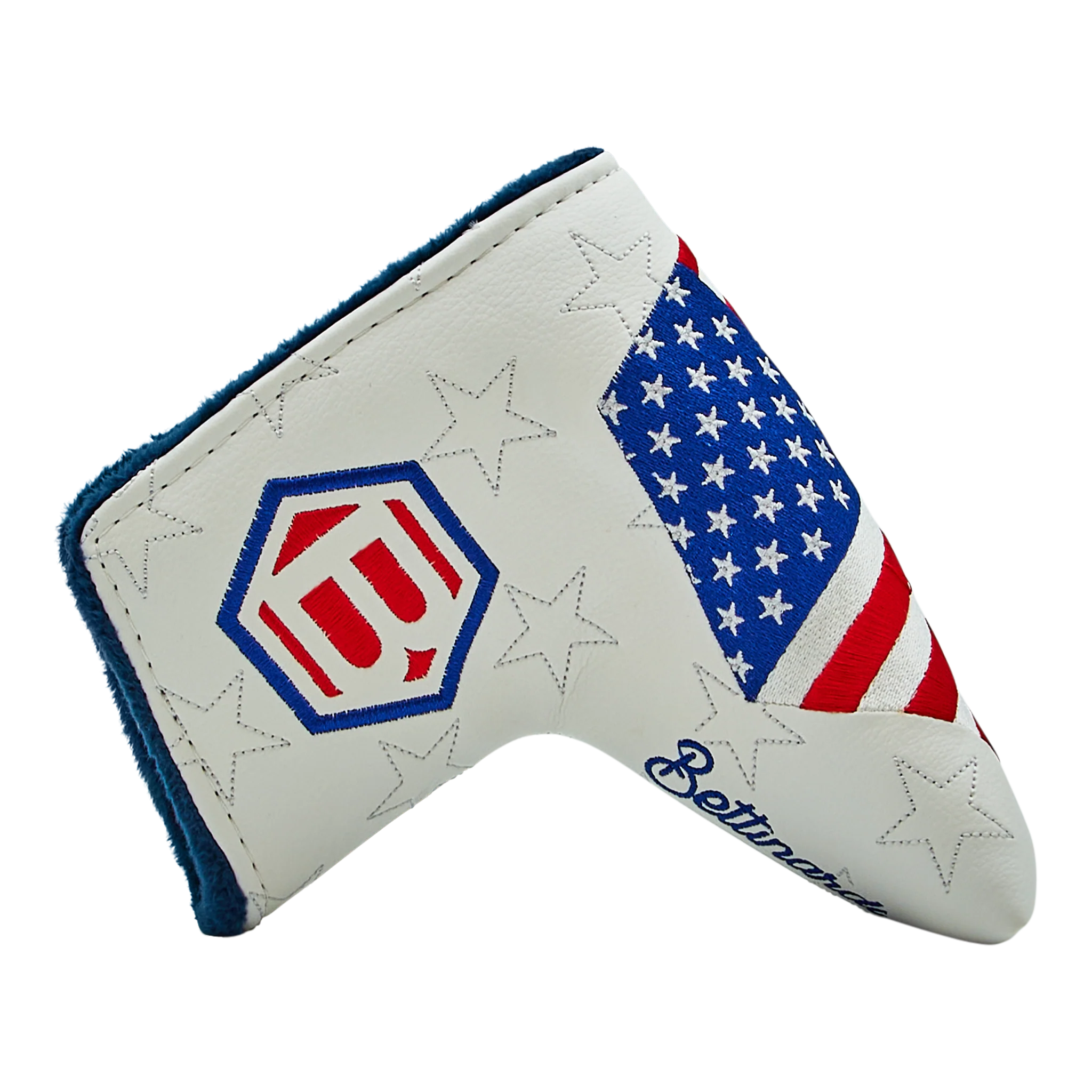 RWB Hex Flag Headcover (White) - Image 4