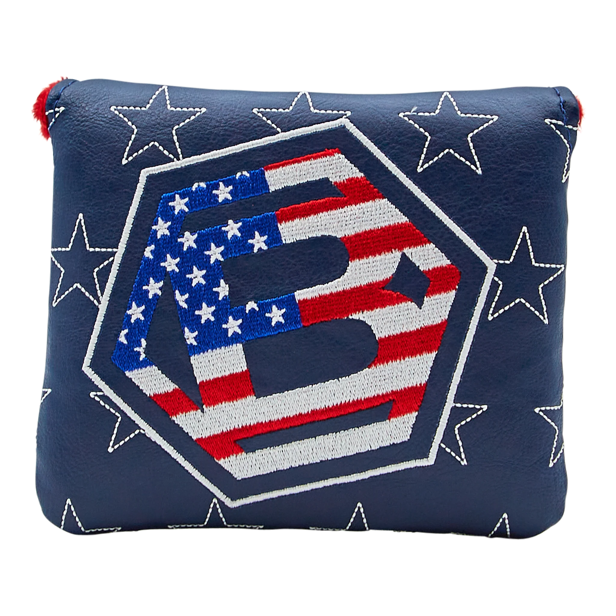 RWB Hex Flag Mallet Headcover (Blue)