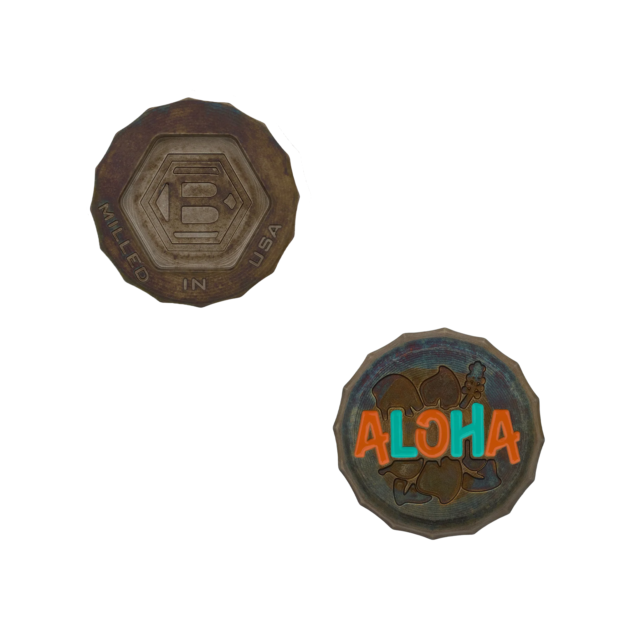 Aloha Bottle Cap Ball Marker