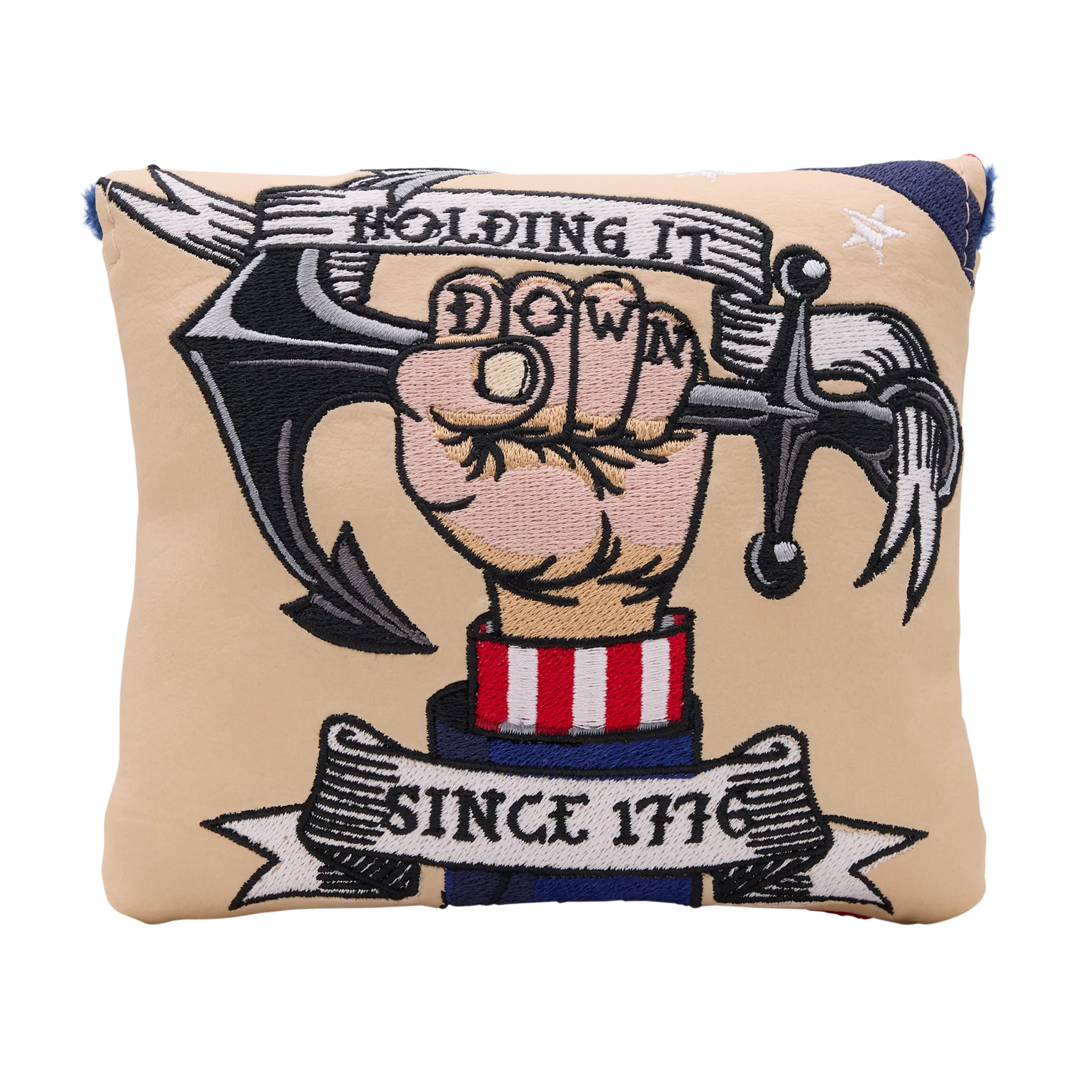 American Traditional Since 1776 Center-Shafted Mallet Putter Headcover