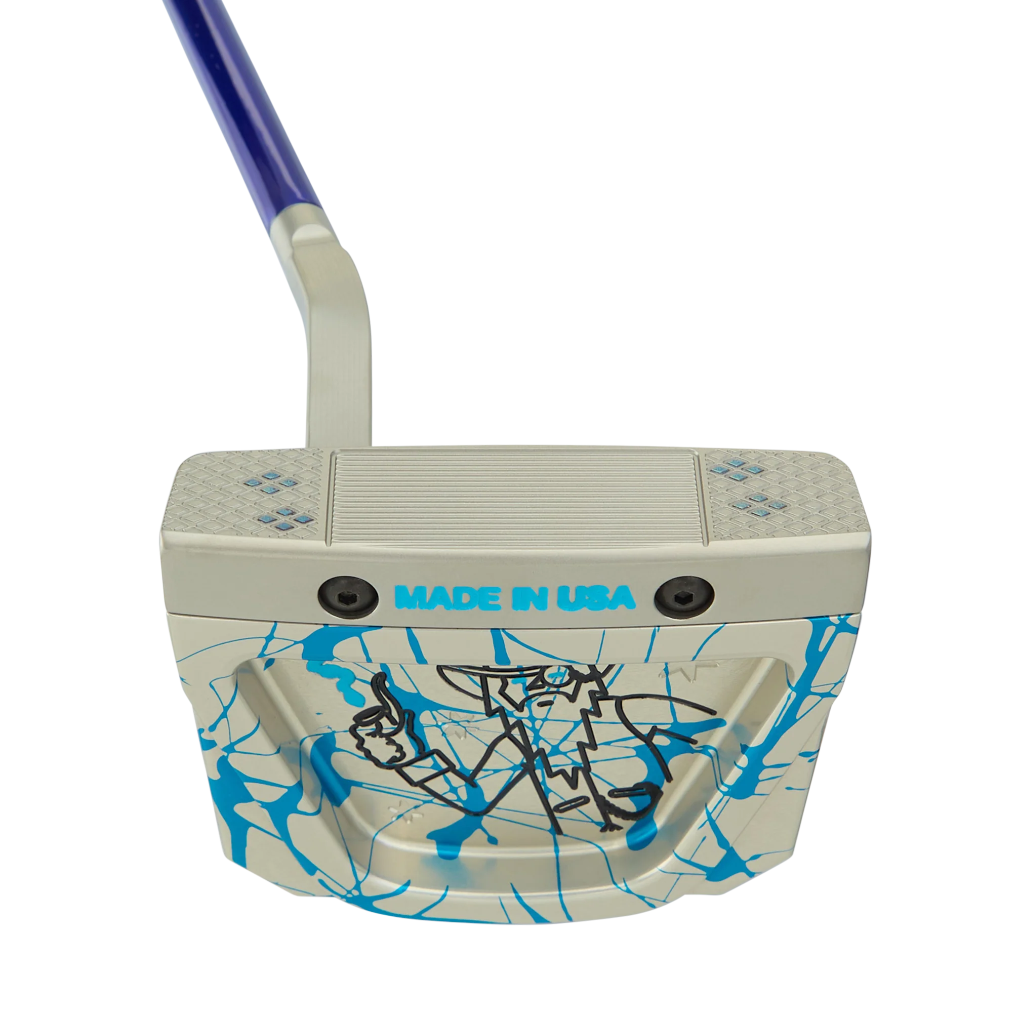 Anodized Gangster Wiz INOVAI 9.0 Left Handed Putter