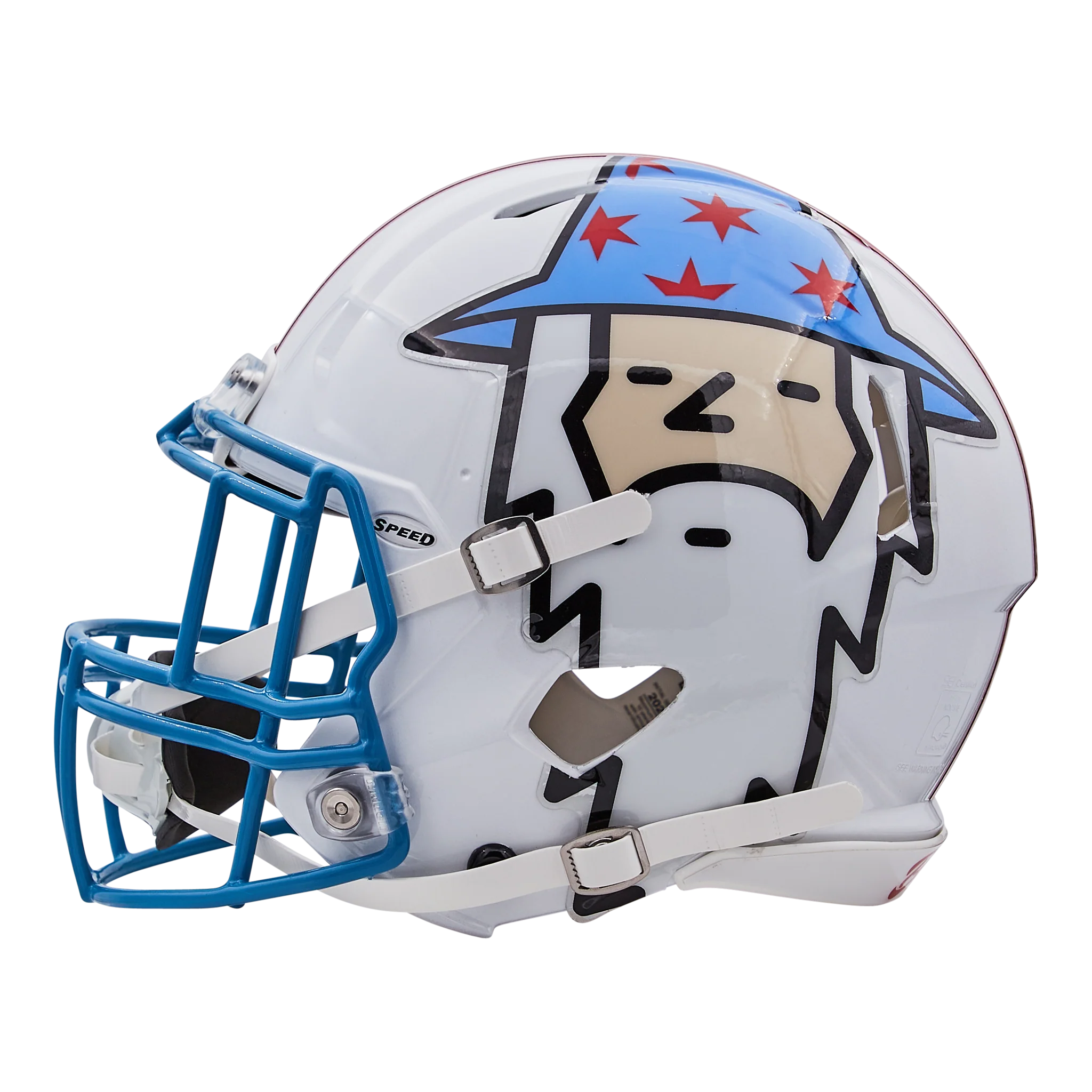 Authentic Riddell Wizard Football Helmet - Image 2