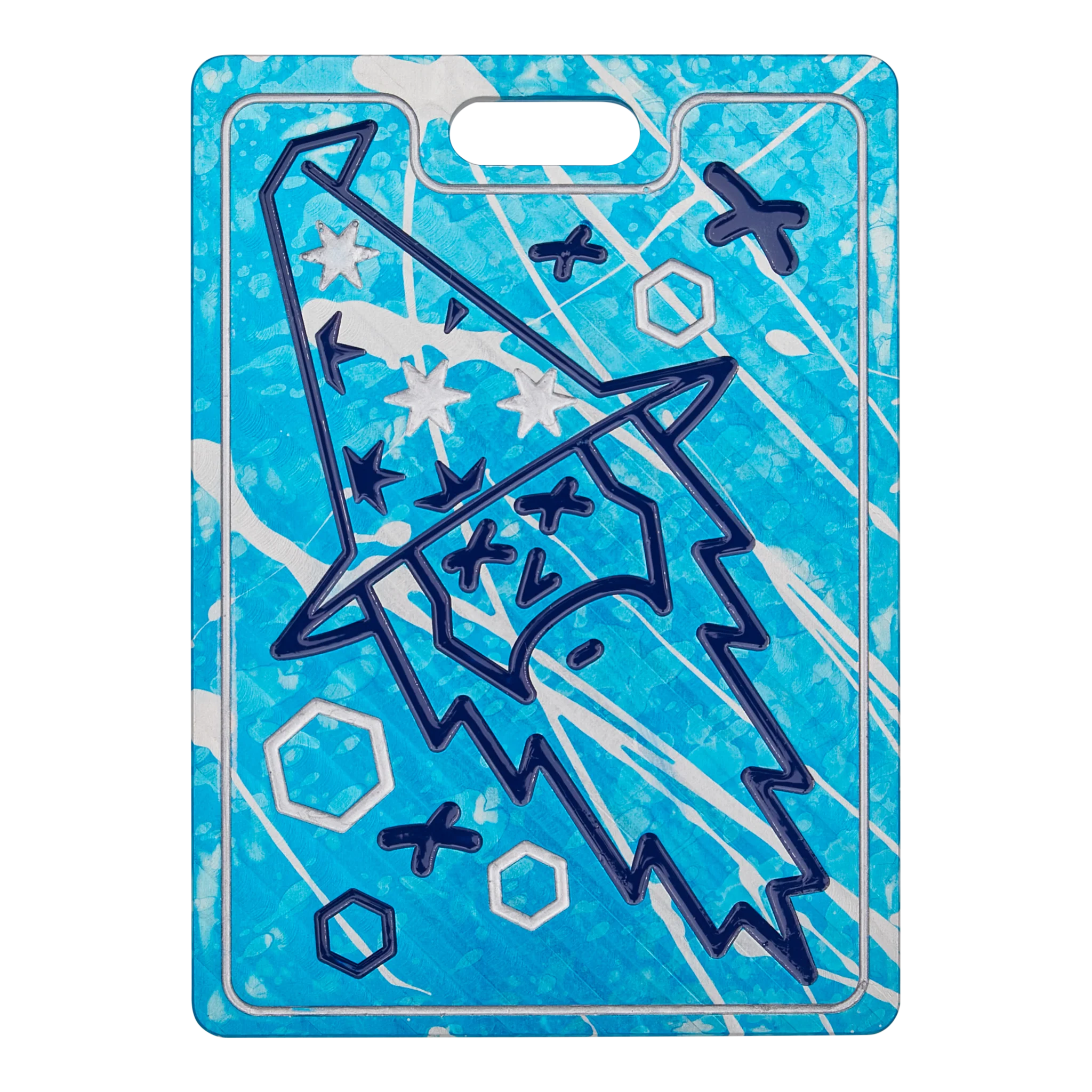 Betti-Palooza 2023 Poison Eyes Wizard 6061 Aluminum Bag Tag
