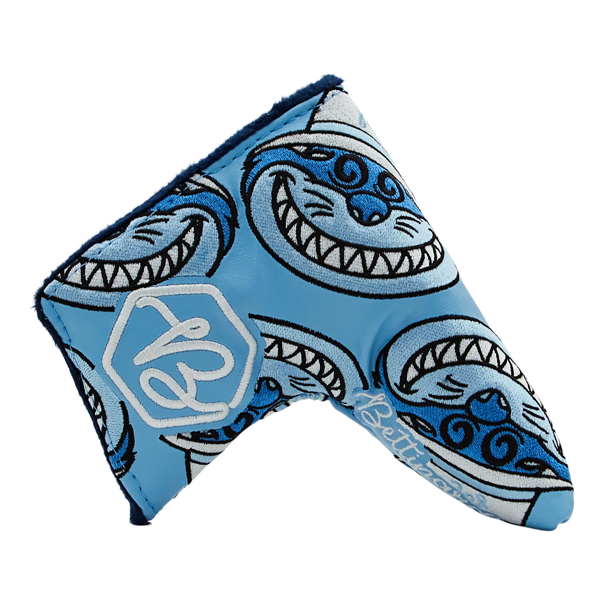 Betti x Malbon Blue Buckets Fat Cat Blade Putter Headcover - Image 4