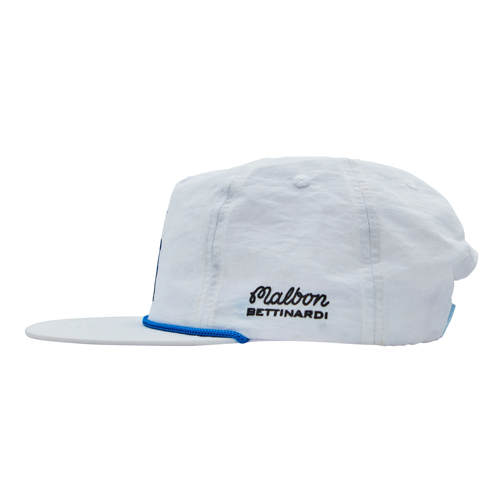 Betti x Malbon Buckets Gangster Fat Cat Hat (White) - Image 3