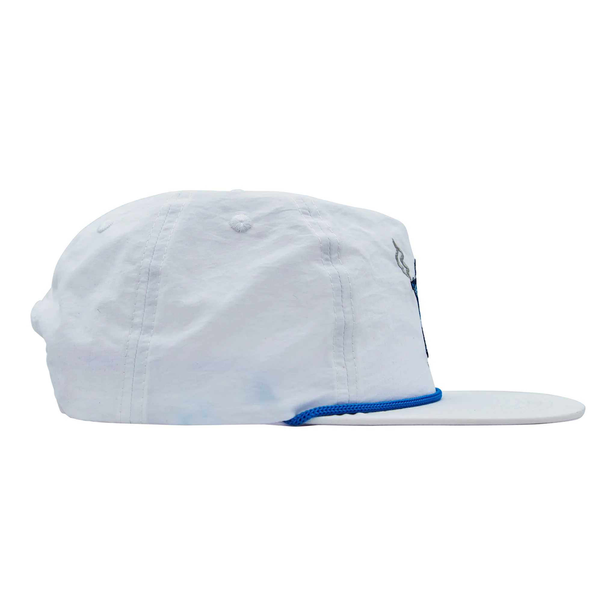 Betti x Malbon Buckets Gangster Fat Cat Hat (White) - Image 6