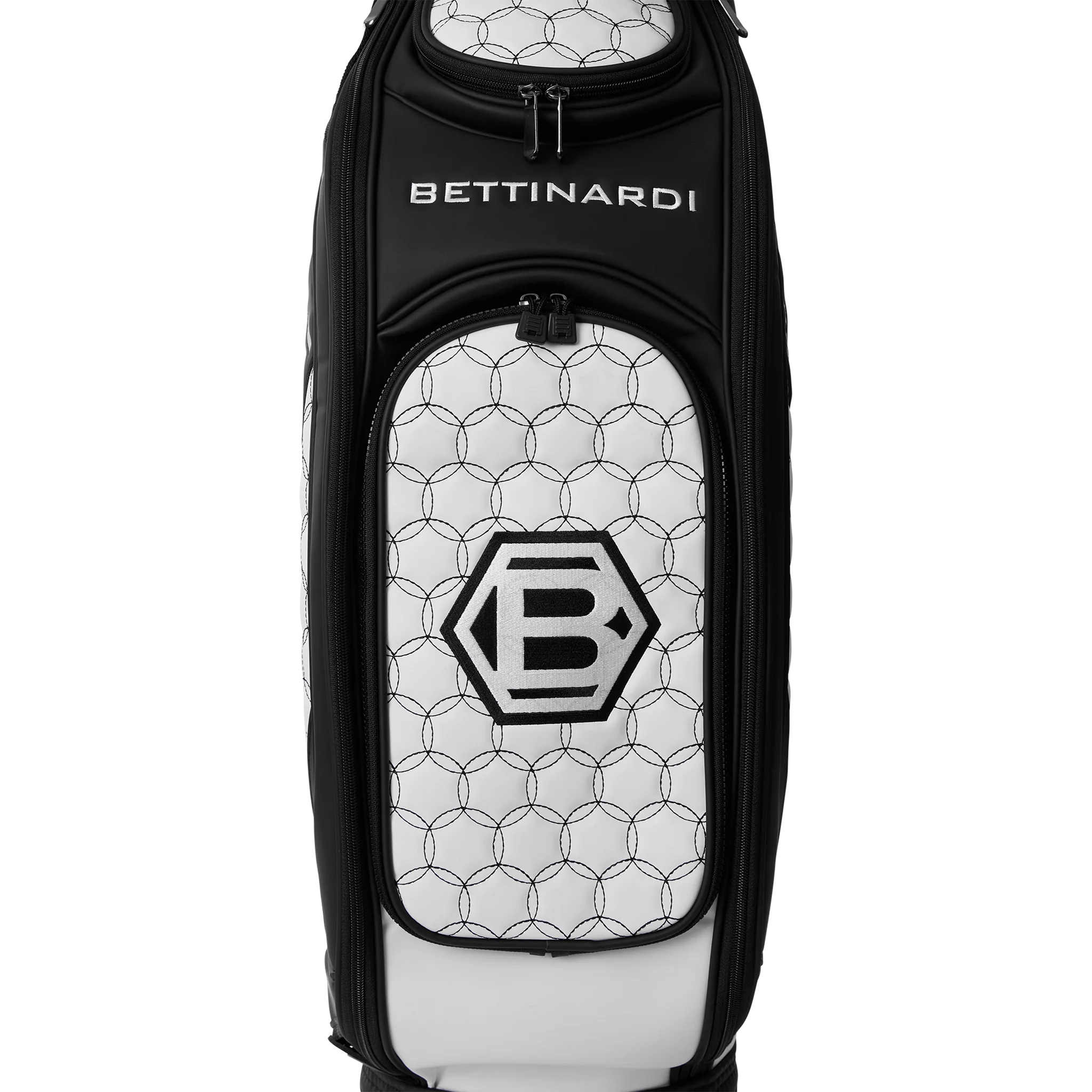 Bettinardi Black & White Mini Staff Bag - Image 8
