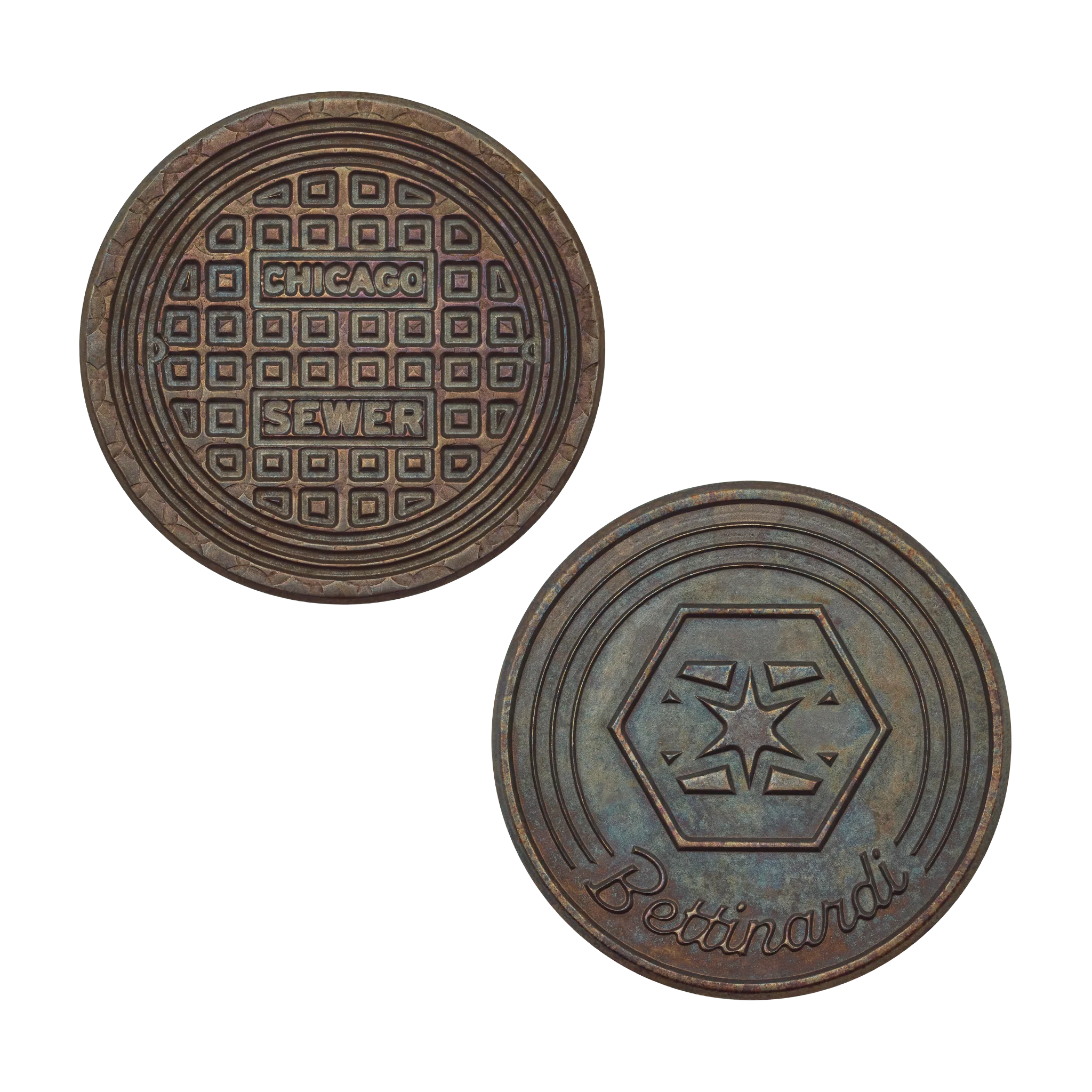 Bettinardi Chicago Manhole Ball Marker