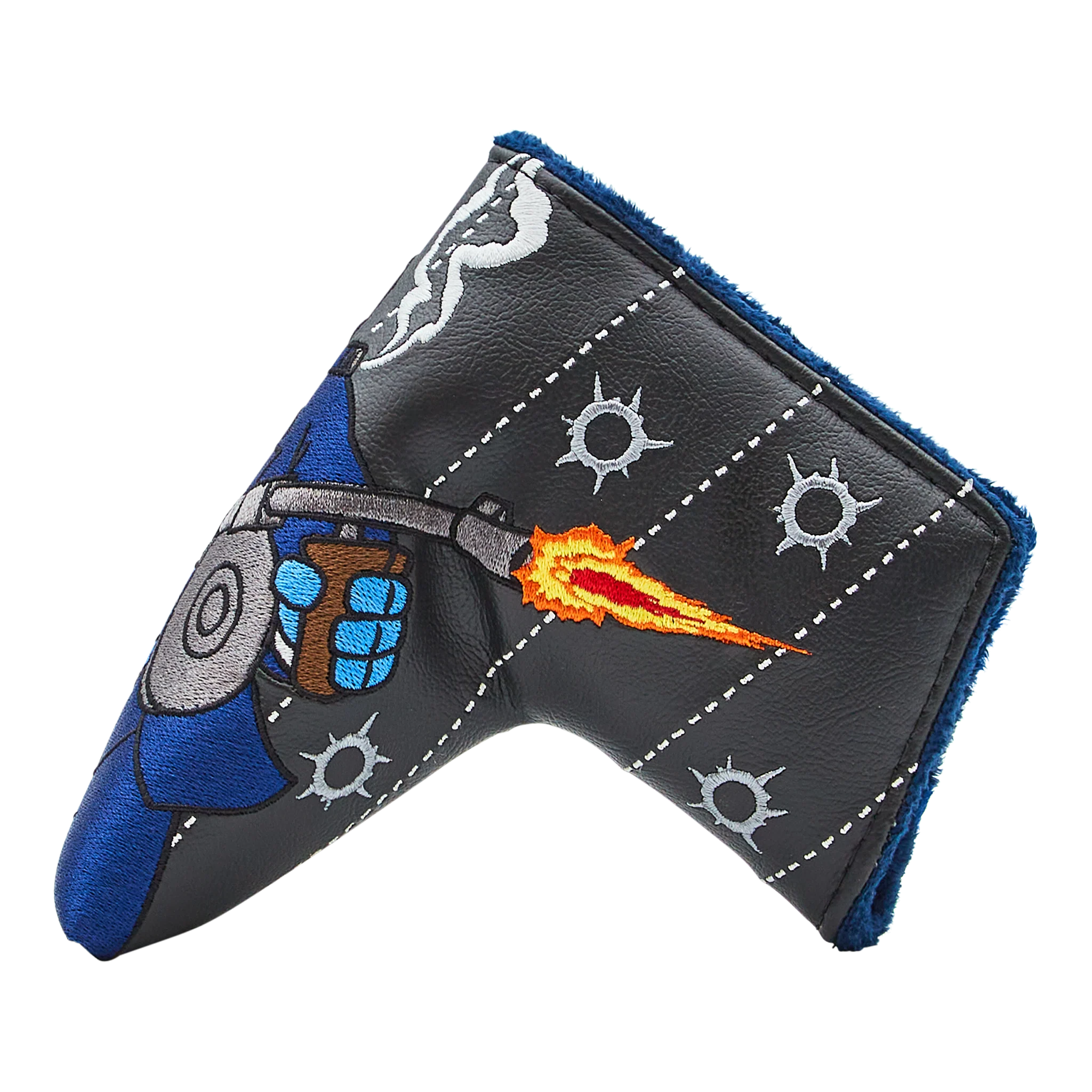 Bettinardi Gangster Cat Tommy Gun Blade Putter Headcover - Image 2