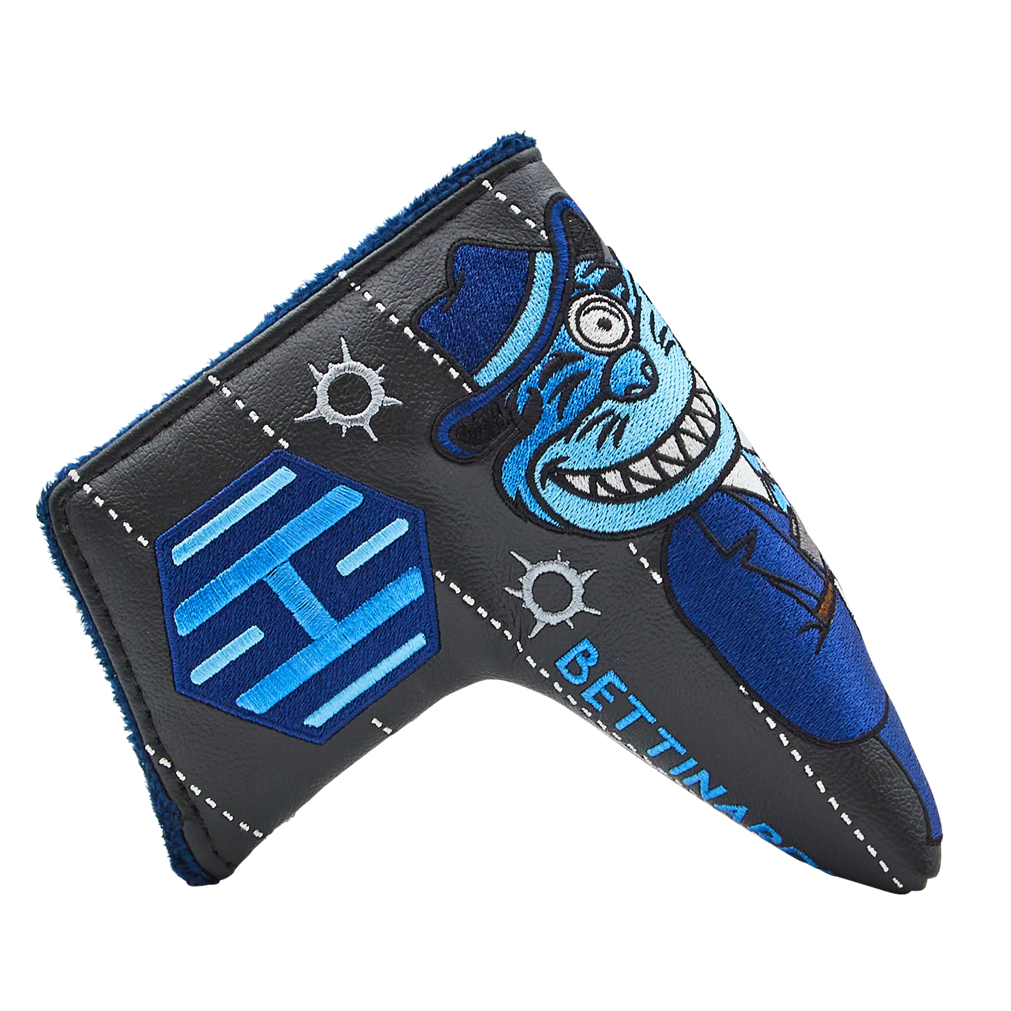 Bettinardi Gangster Cat Tommy Gun Blade Putter Headcover - Image 4