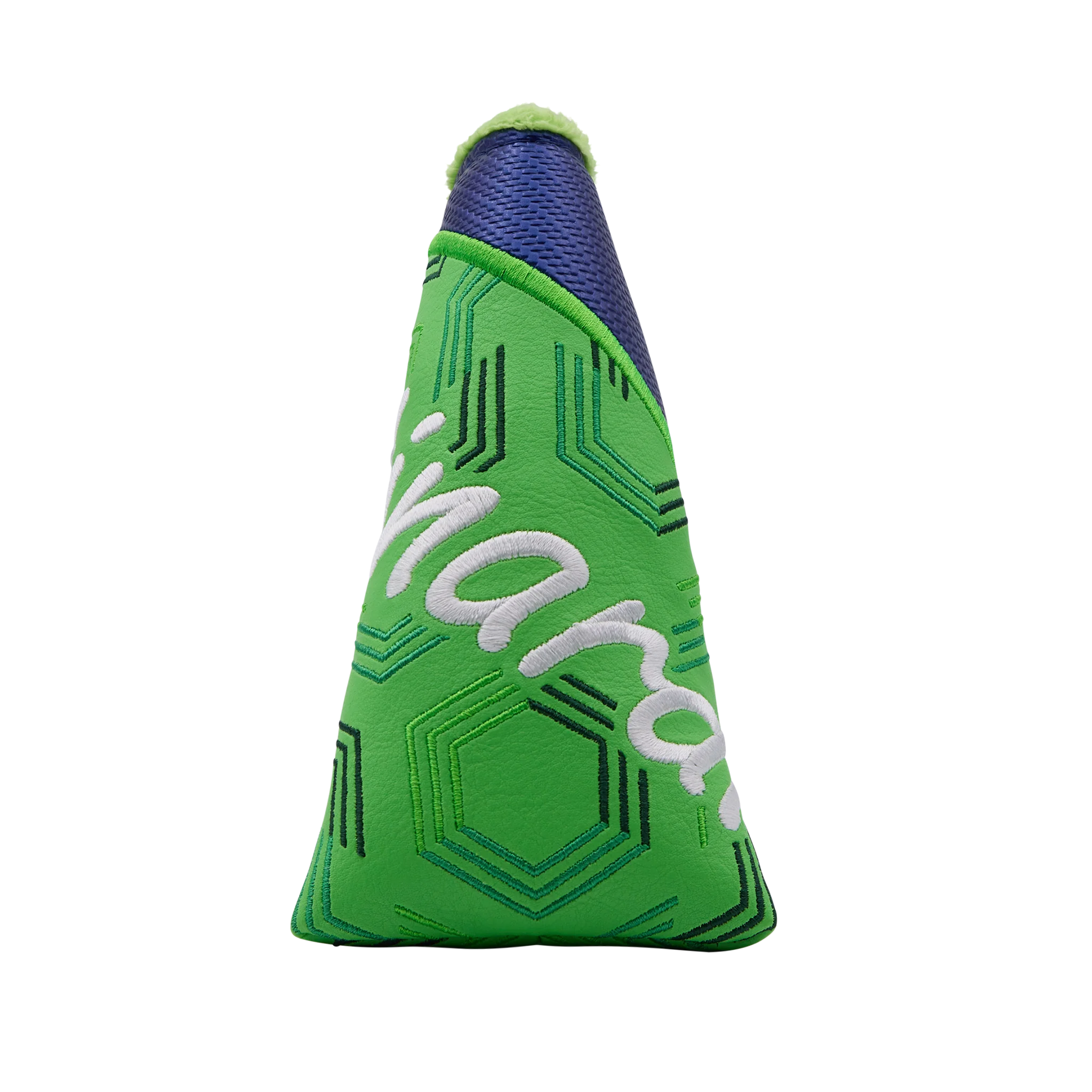Bettinardi Geometric Blade Putter Headcover (Green/Blue) - Image 3
