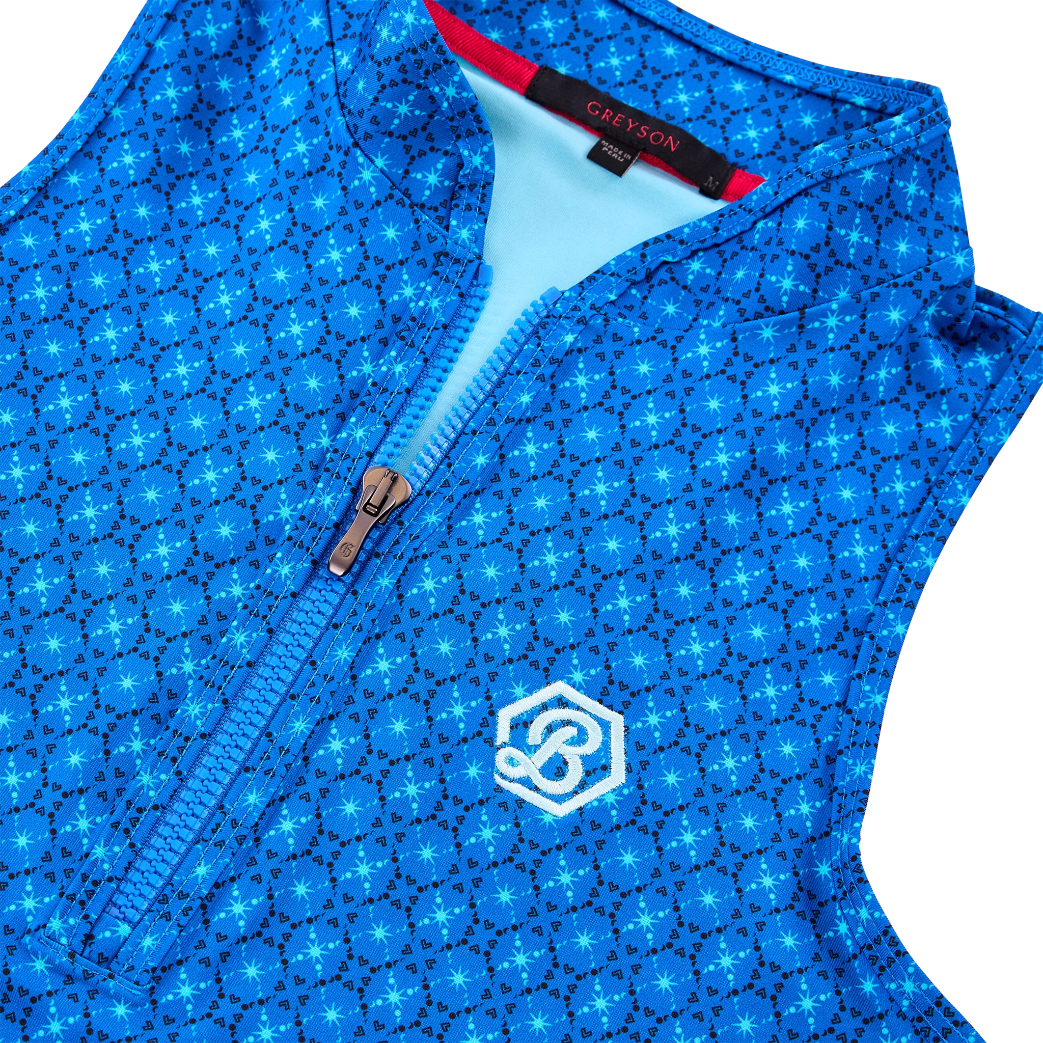 Bettinardi Greyson Moonheart Vesta Women’s Mock Neck Top - Image 4