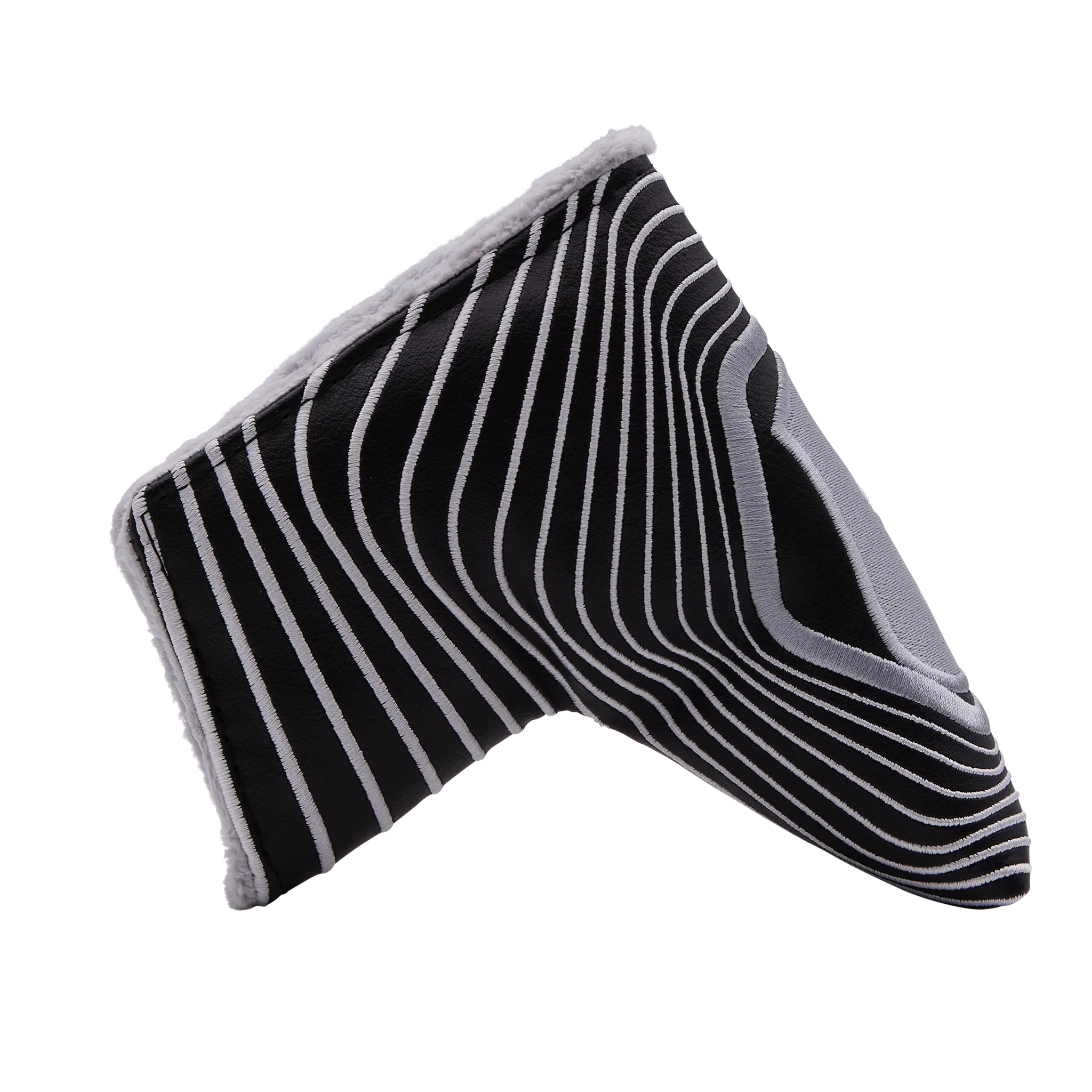 Bettinardi Hex B Spiral Blade Putter Headcover (Black/White) - Image 4