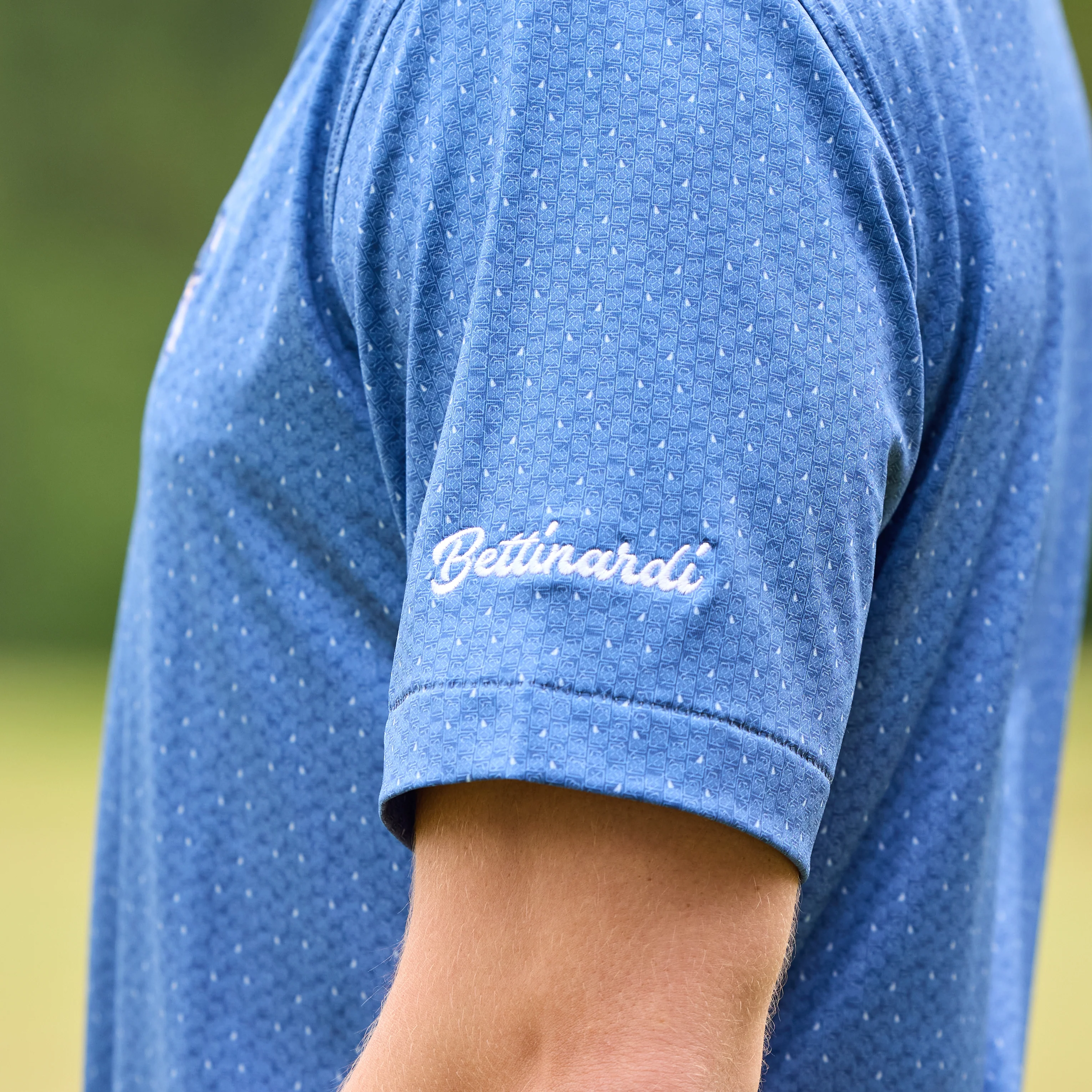 Bettinardi Peter Millar Gangster Wizard Negroni Perofrmance Jersey Polo - Image 3