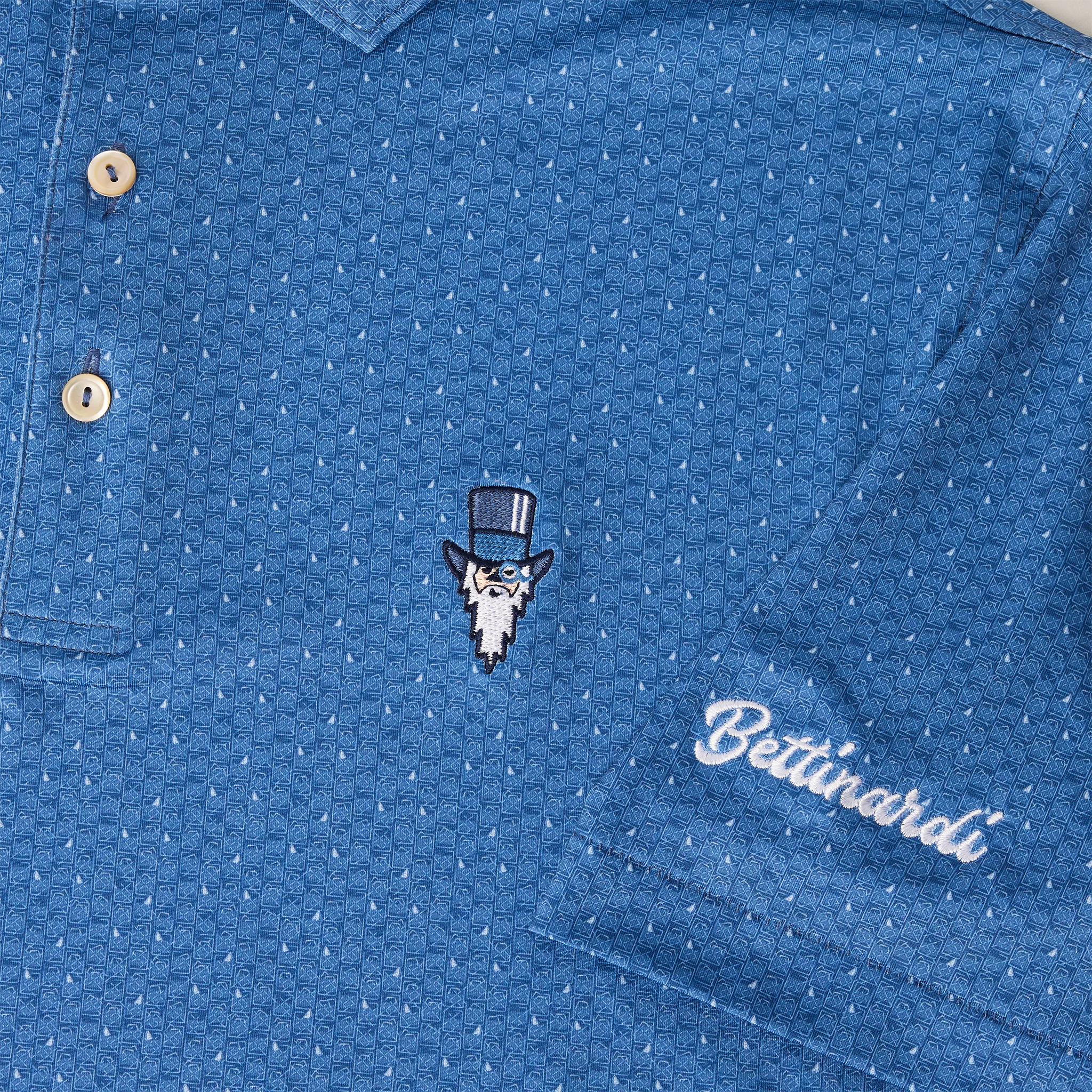 Bettinardi Peter Millar Gangster Wizard Negroni Perofrmance Jersey Polo - Image 4