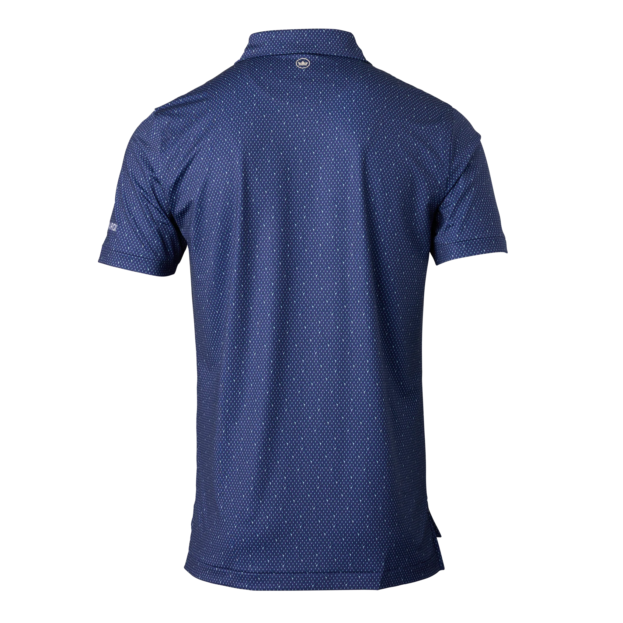 Bettinardi Peter Millar In the Rough Performance Jersey Polo (Sport Navy) - Image 6