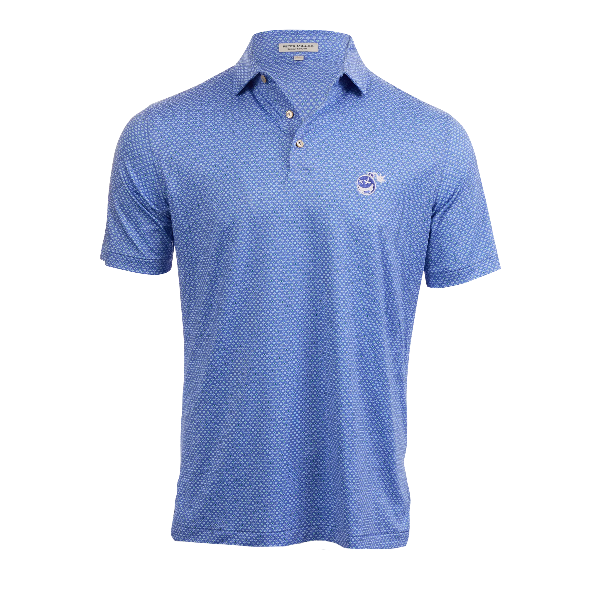 Bettinardi Peter Millar Poison Bomb Oceana Rays Performance Jersey Polo - Image 5