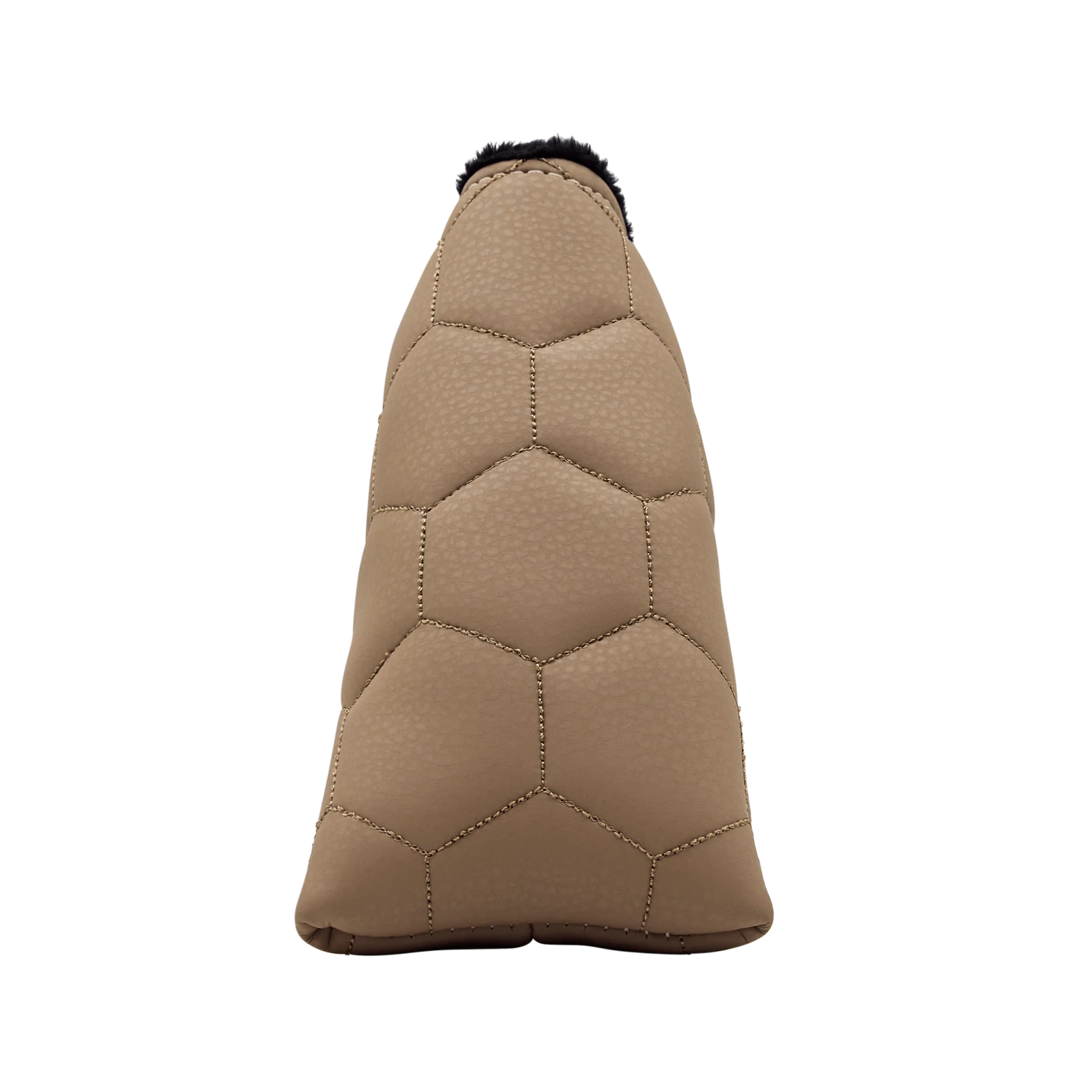 Bettinardi Script Quilted Hex Blade Headcover (Tan/Navy) - Image 3