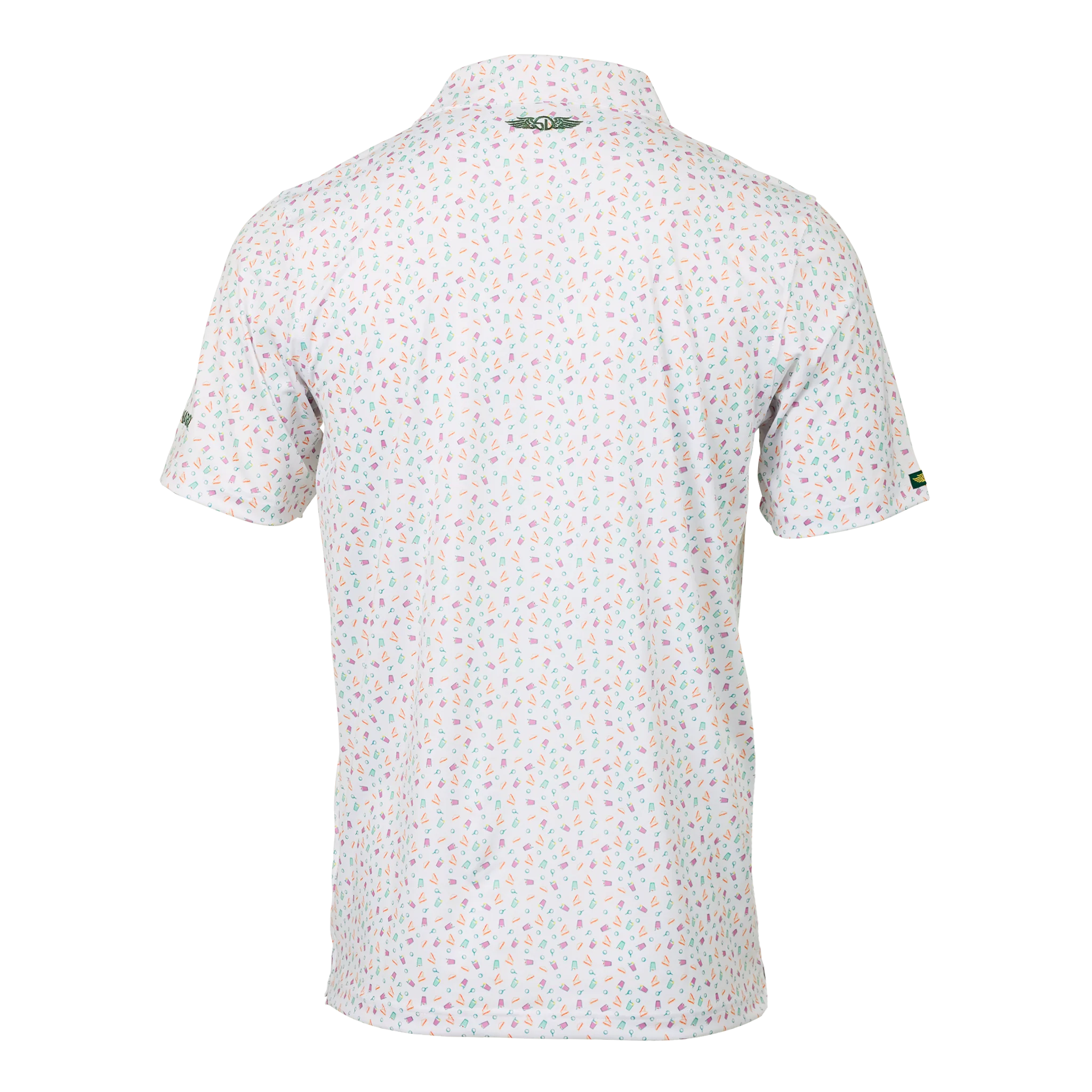 Bettinardi Straight Down Poison Bomb Pimento Cheese Polo (White) - Image 6