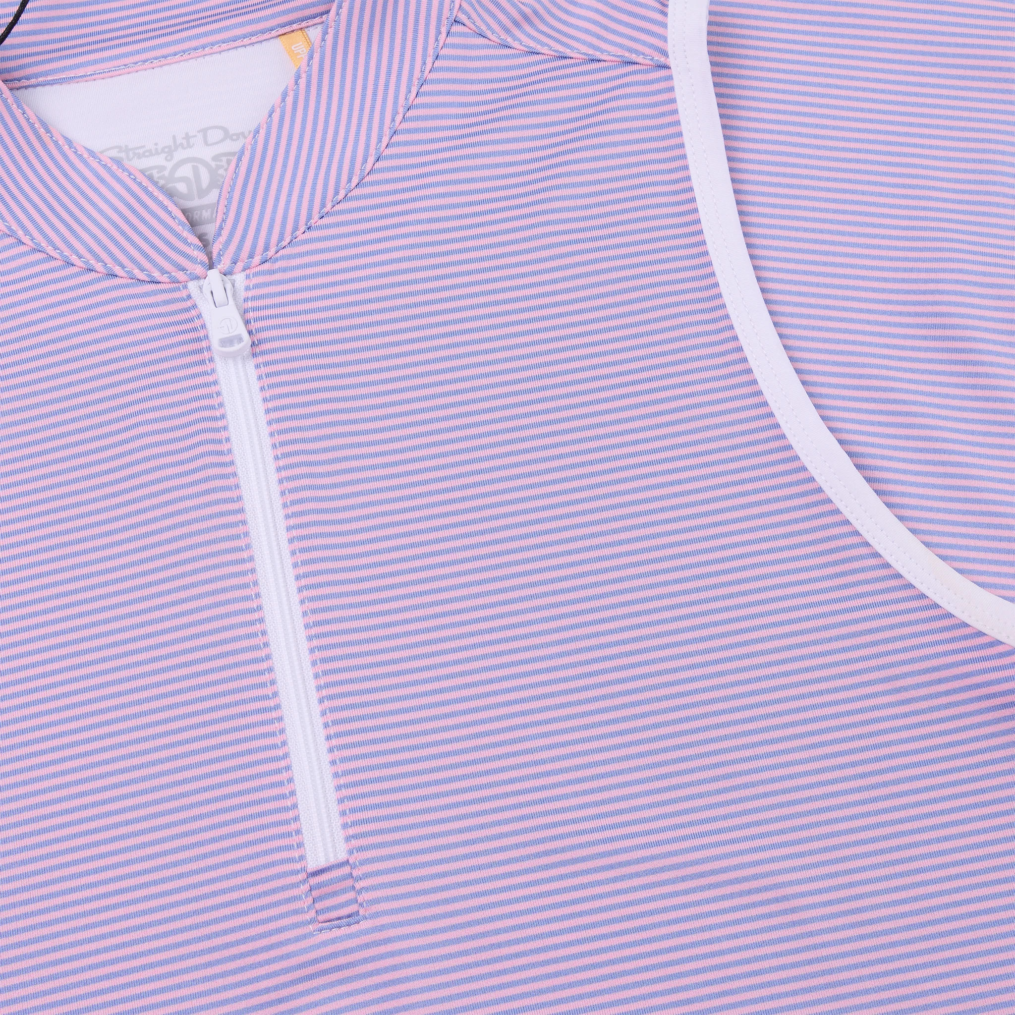 Bettinardi Straight Down Queen B Georgia Stripe Sleeveless Polo - Image 4