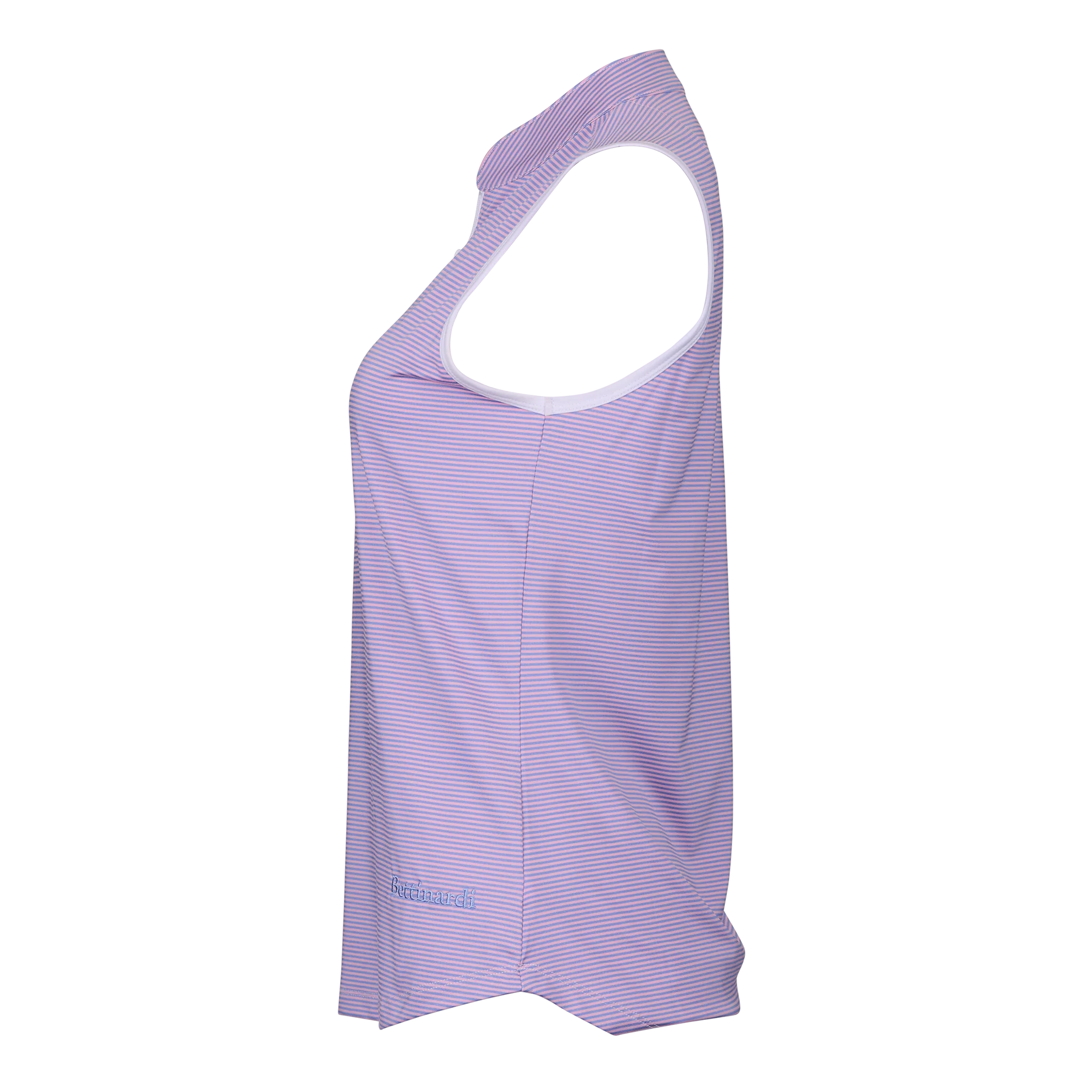 Bettinardi Straight Down Queen B Georgia Stripe Sleeveless Polo - Image 6