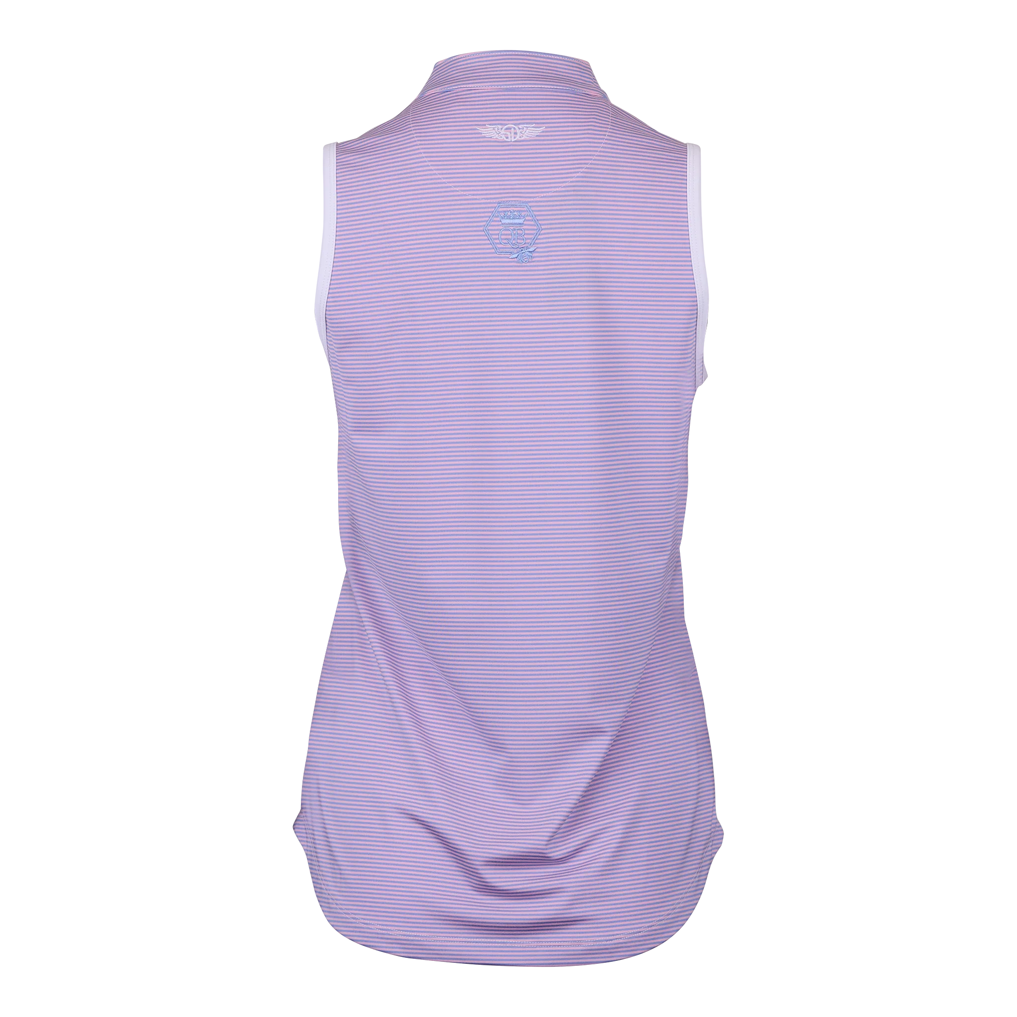 Bettinardi Straight Down Queen B Georgia Stripe Sleeveless Polo - Image 7