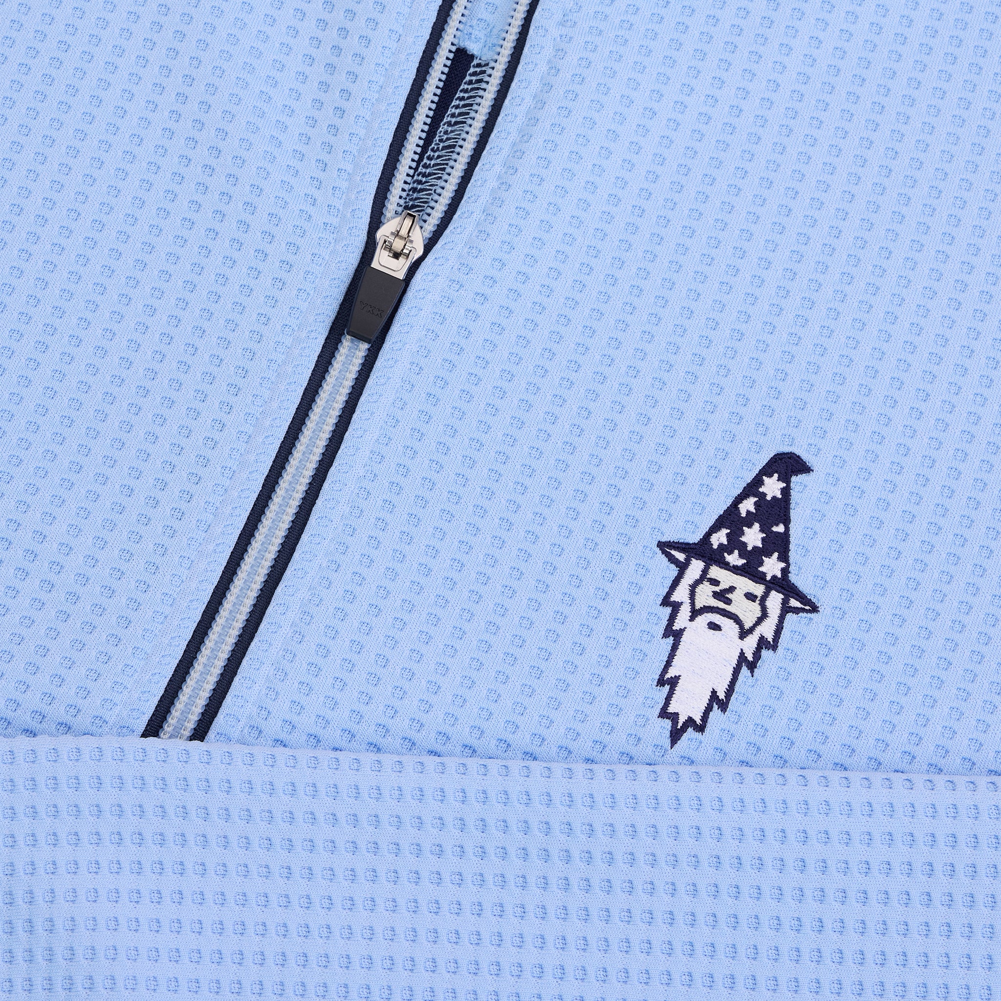 Bettinardi Straight Down Windy City Wizard Optic Quarter Zip (Carolina) - Image 5