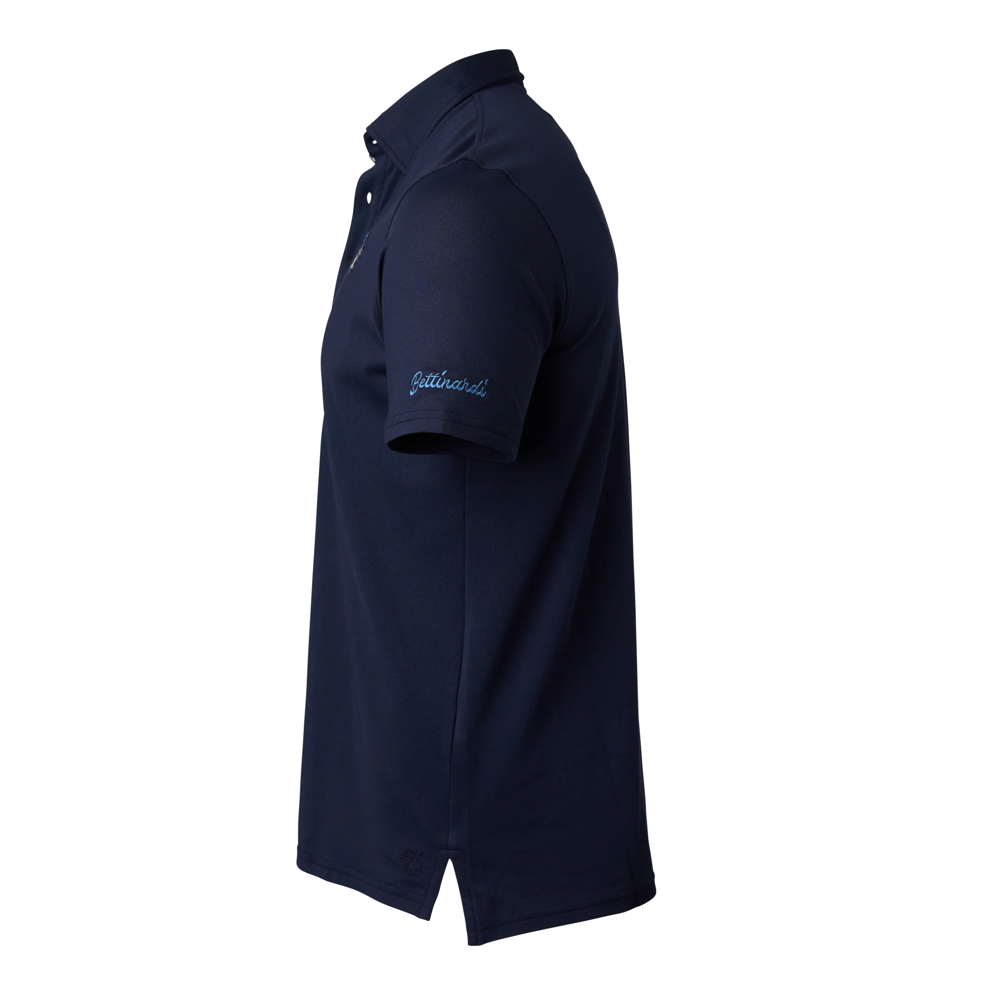 Bettinardi x Field Day Sporting Co. Wizard Runboy Ford 5 Button Polo (Navy) - Image 7