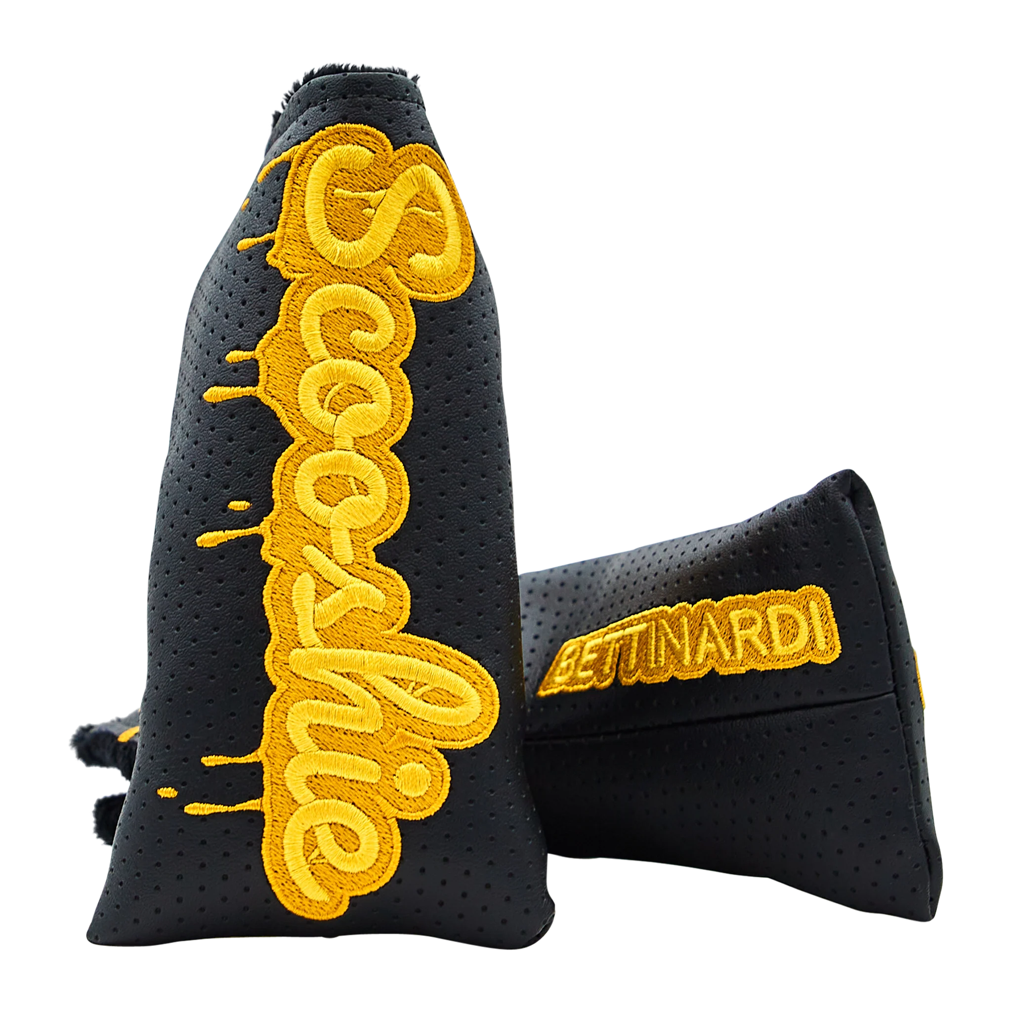 Bettinardi x George Gankas Gold Scooshie Drip Blade Putter Headcover
