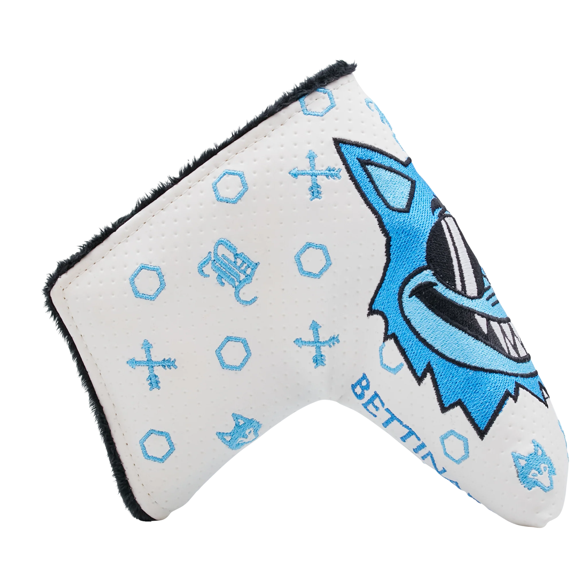 Bettinardi x Greyson Wolfcat White Blade Putter Headcover - Image 4