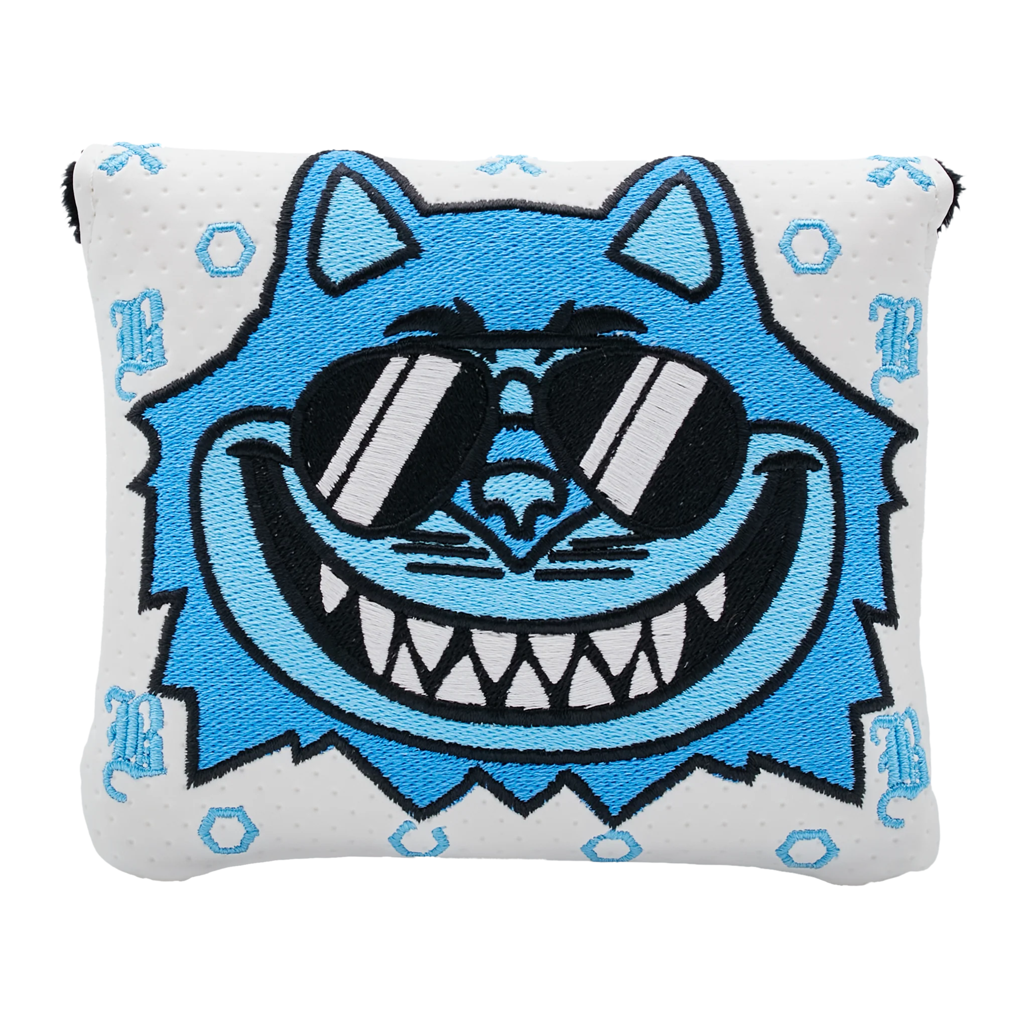 Bettinardi x Greyson Wolfcat White Mallet Putter Headcover