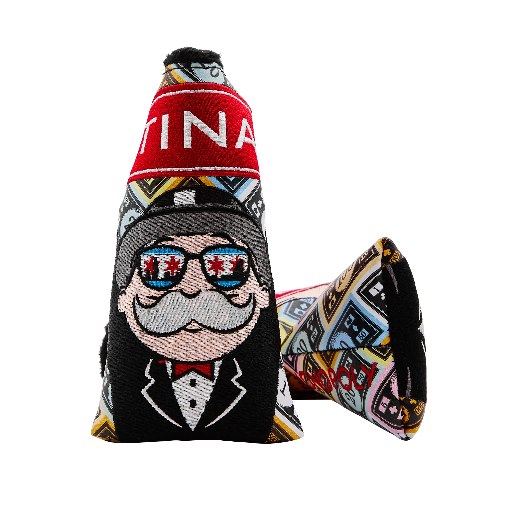 Bettinardi x Monopoly Chi Town Mr. Monopoly Blade Putter Headcover