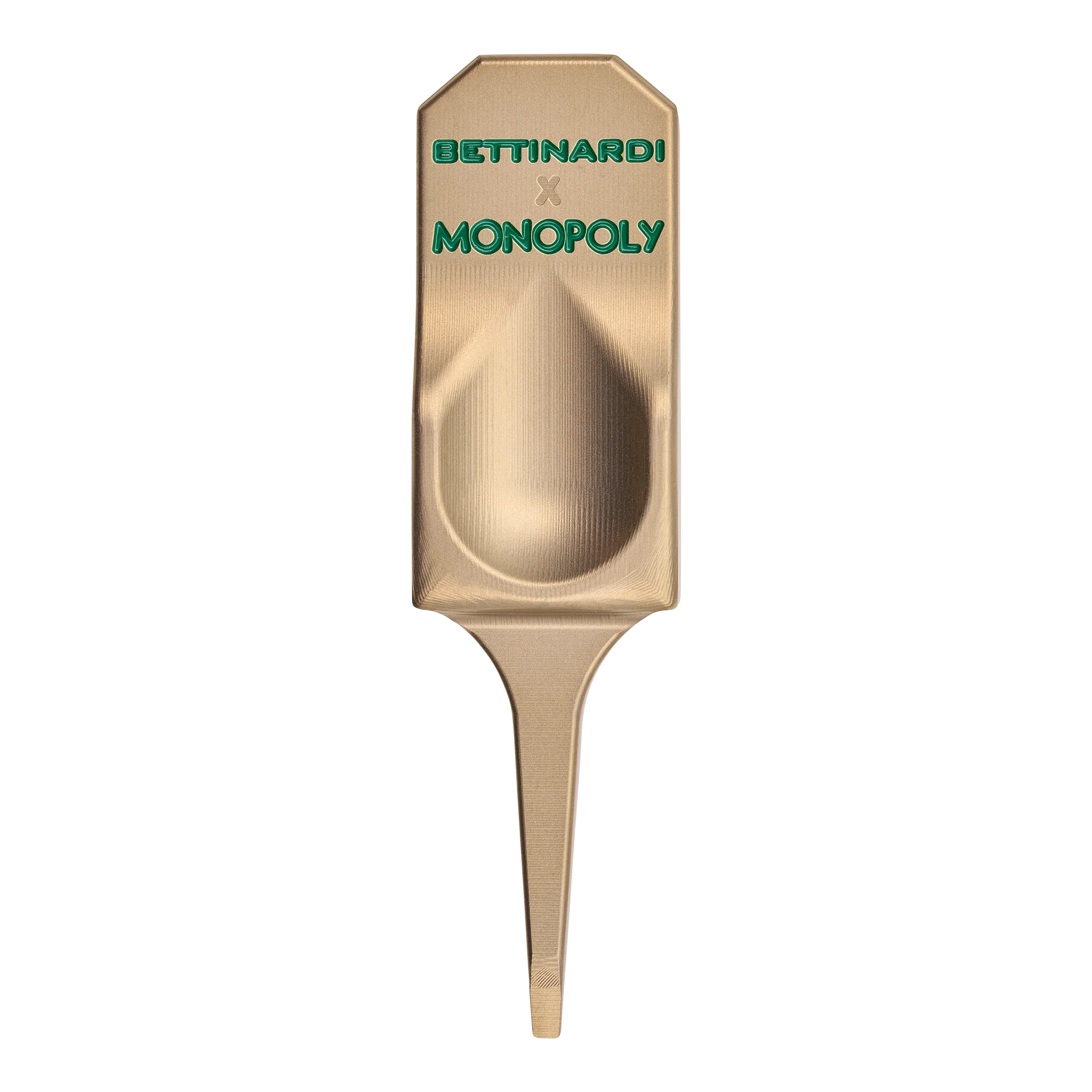 Bettinardi x Monopoly Gold Flame Mr. Monopoly Divot Tool - Image 3