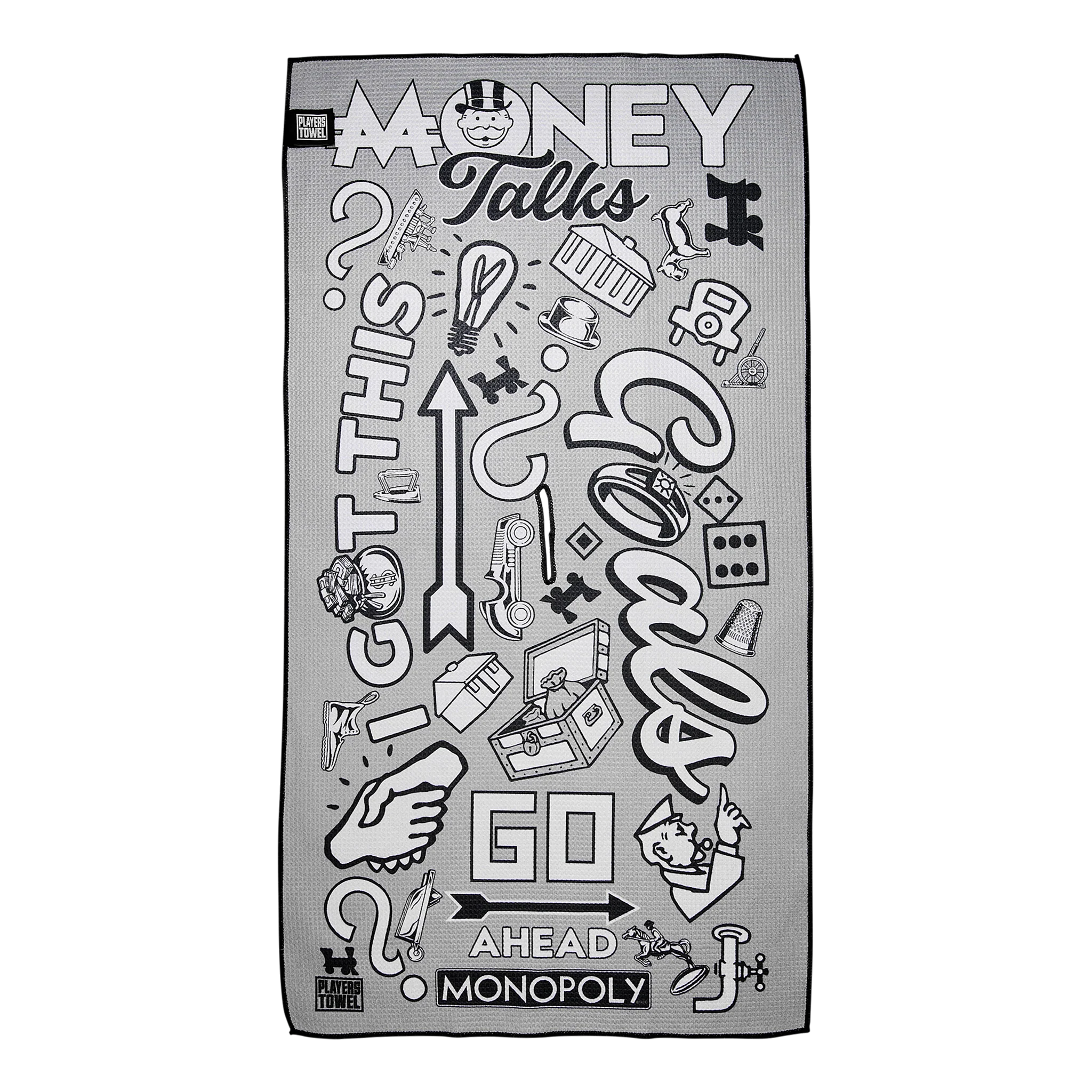 Bettinardi x Monopoly Iconic Icons Towel