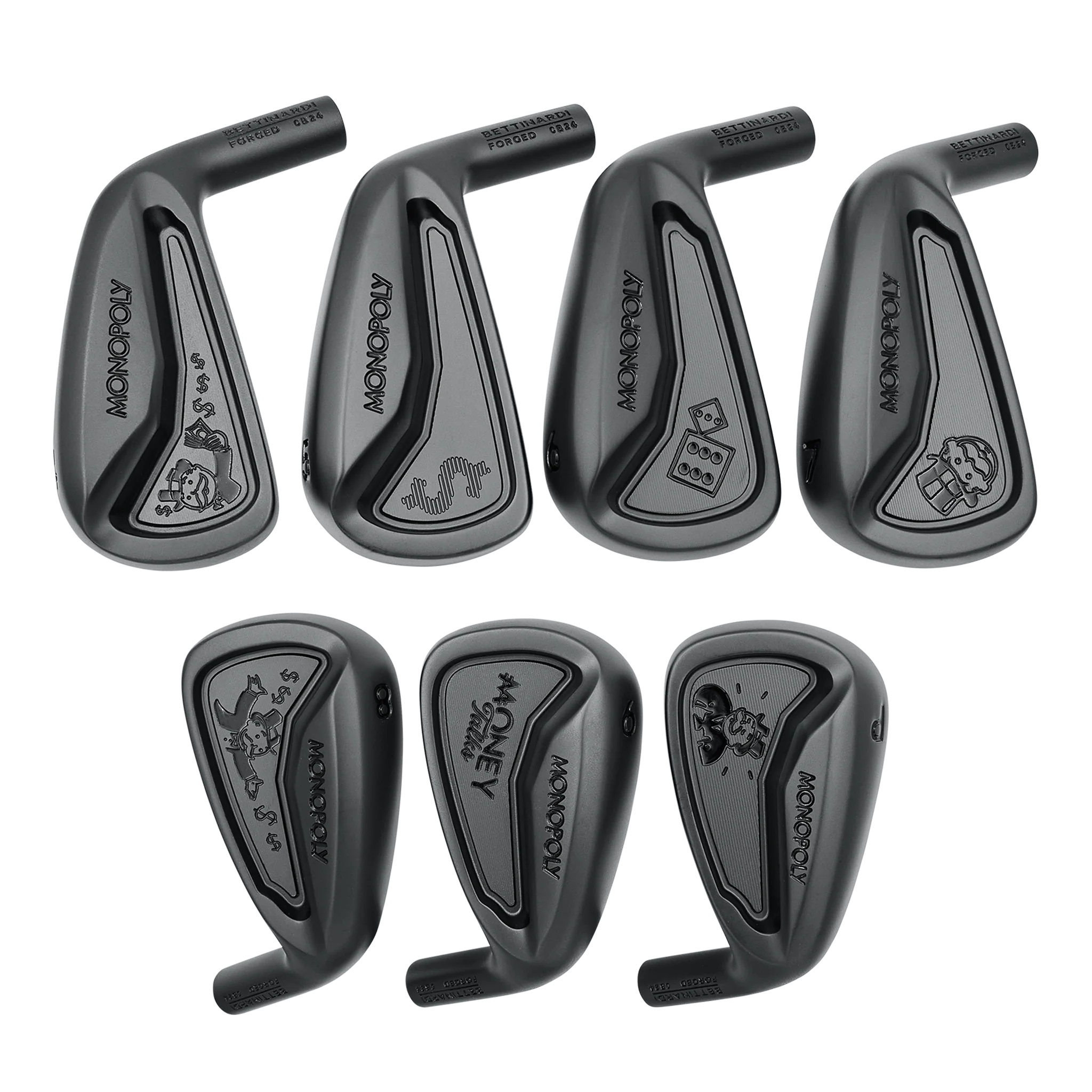 Bettinardi x Monopoly Money Talks CB24 Iron Set (4-PW)
