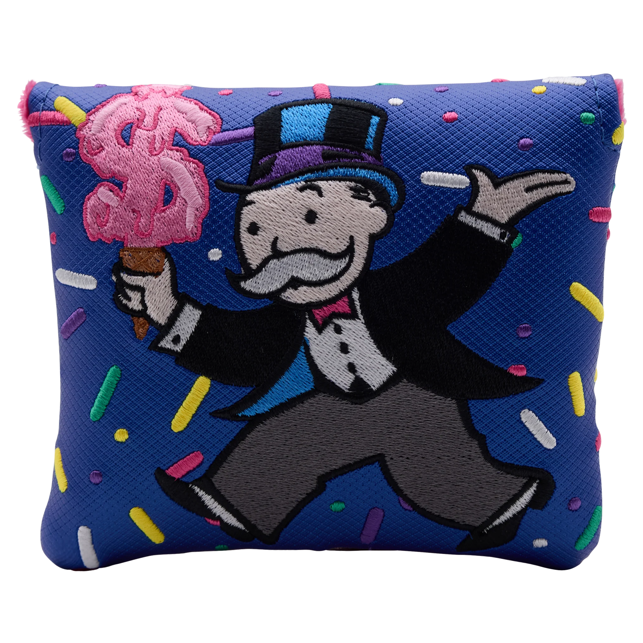 Bettinardi x Monopoly Mr. Monopoly Ice Cream Center Shaft Mallet Putter Headcover