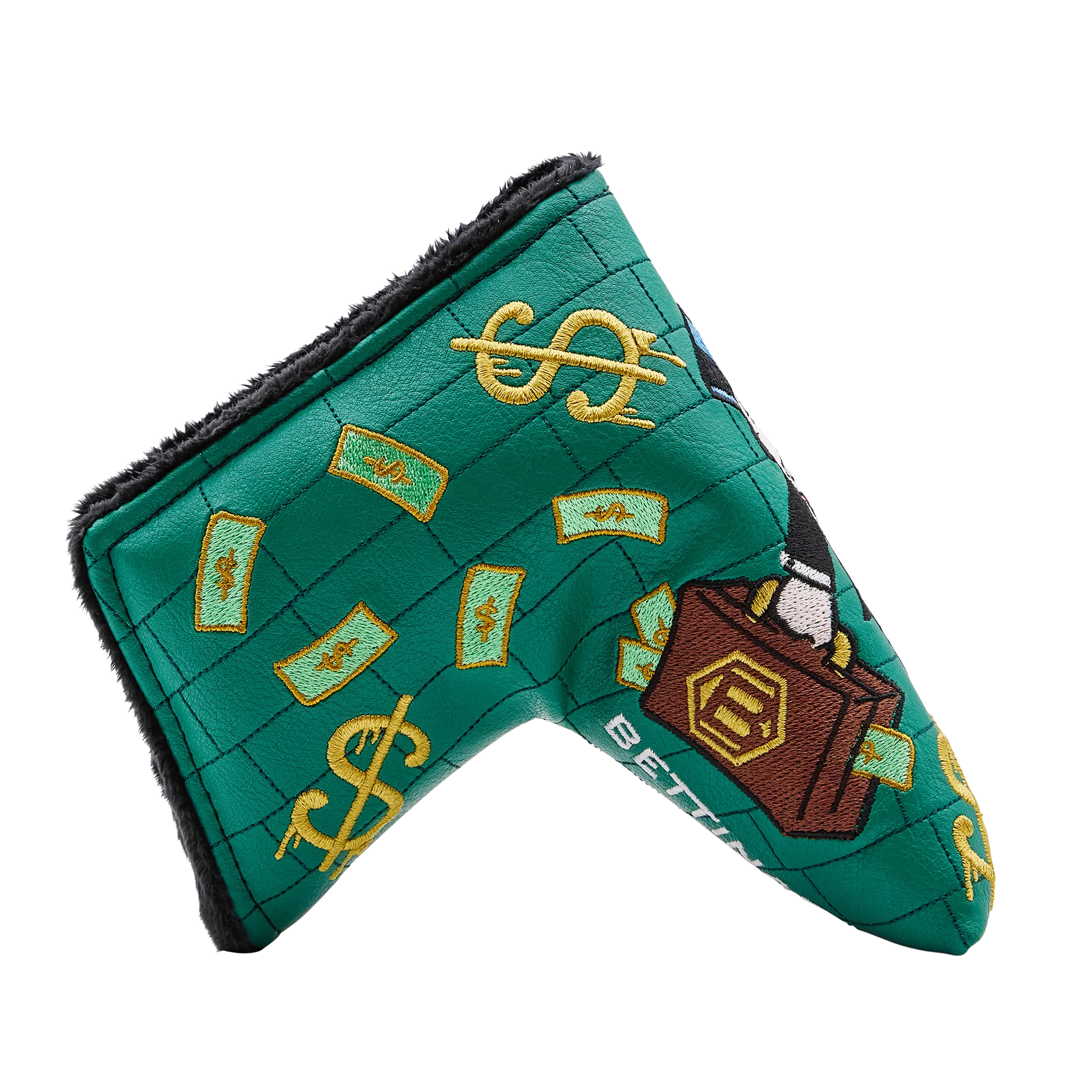 Bettinardi x Monopoly Mr. Monopoly Money Thief Blade Putter Headcover - Image 4