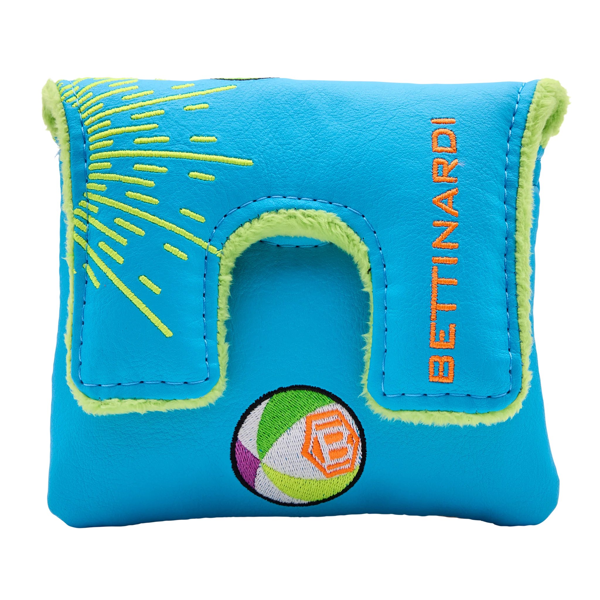 Bettinardi x Monopoly Mr. Monopoly On Vacation Center Shafted Mallet Headcover - Image 2