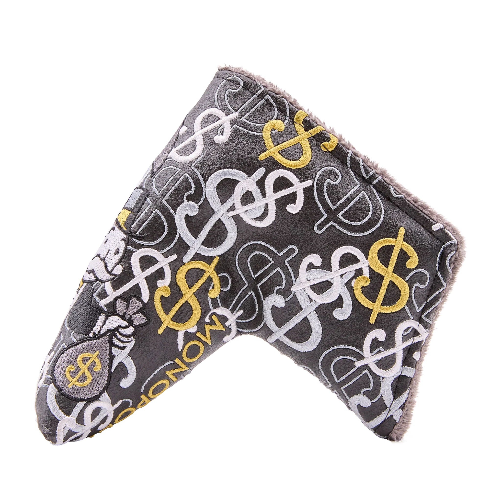 Bettinardi x Monopoly Raining Money Mr. Monopoly Blackout Blade Putter Headcover - Image 2