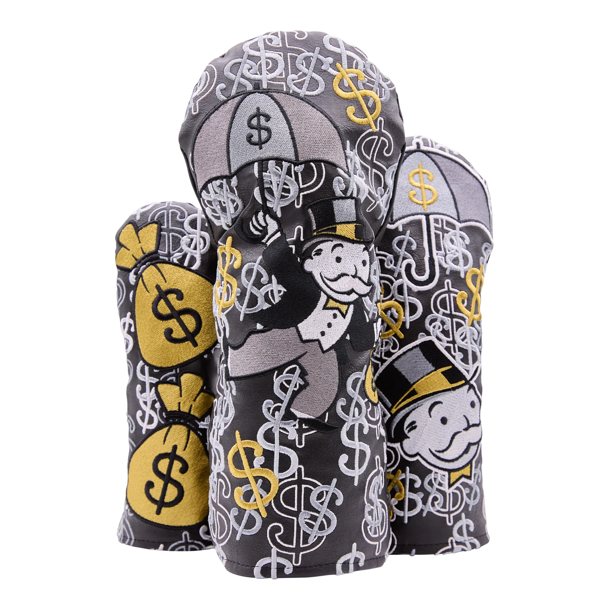 Bettinardi x Monopoly Raining Money Mr. Monopoly Wood Set