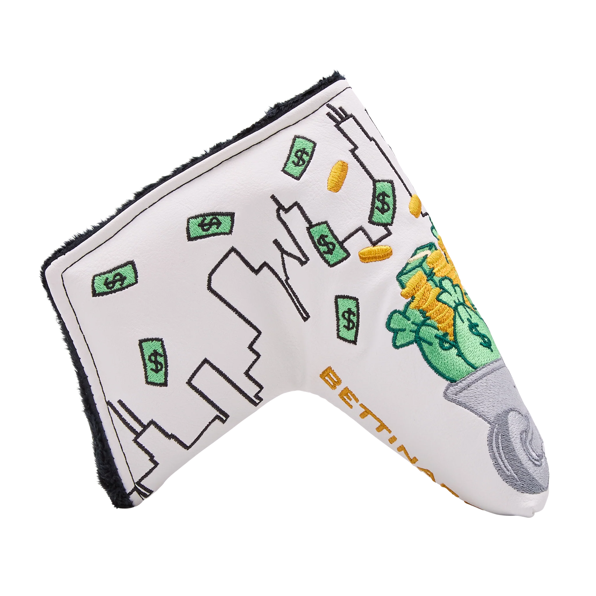 Bettinardi x Monopoly Wheelbarrow Wizard Blade Putter Headcover - Image 4