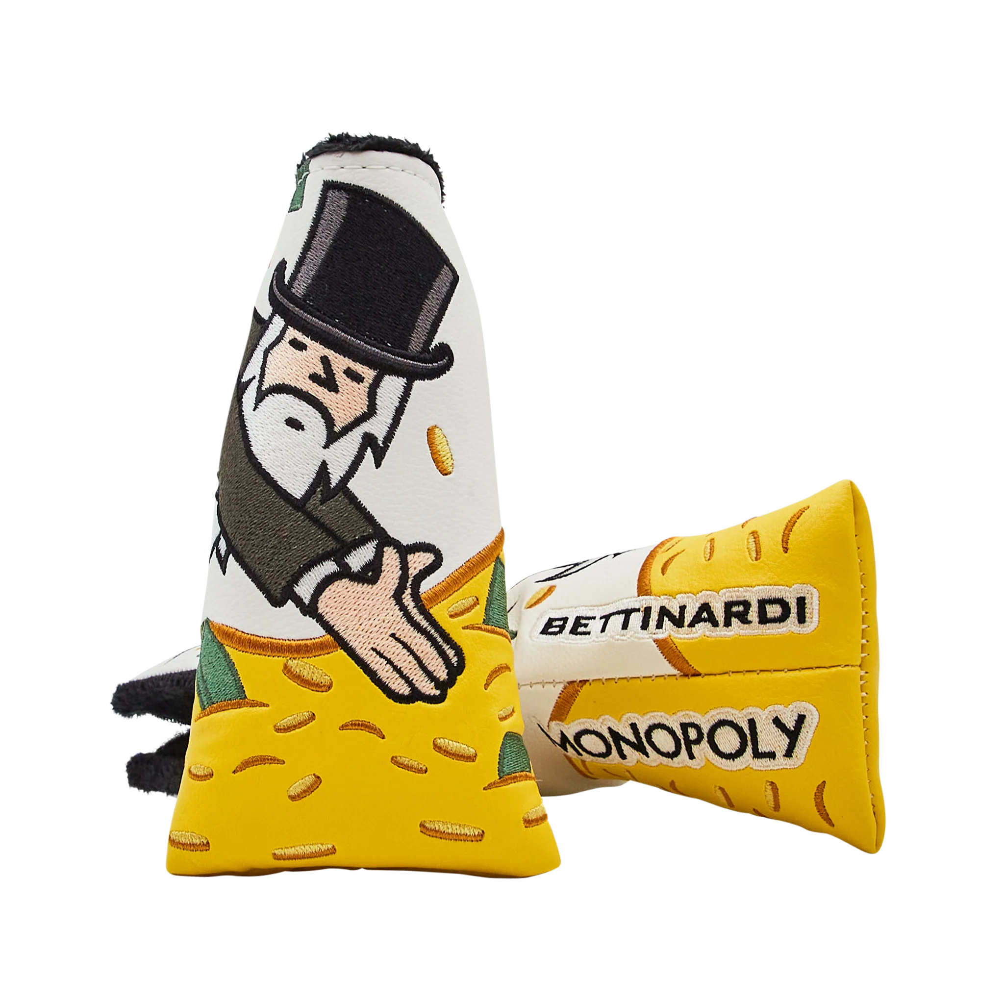 Bettinardi x MONOPOLY Wizard Jumping in Money Blade Putter Headcover
