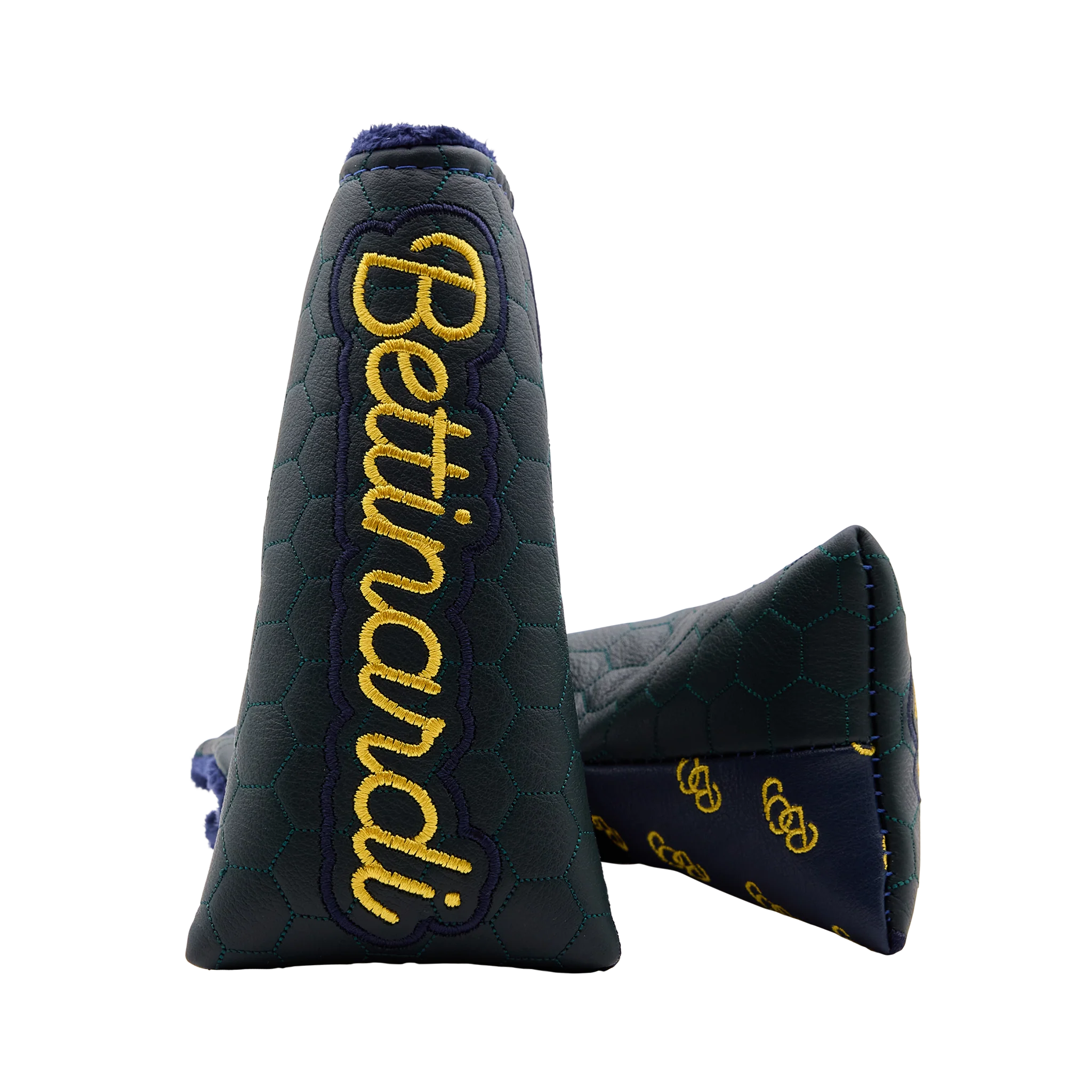 BG Script Blade Putter Headcover (Green/Navy)
