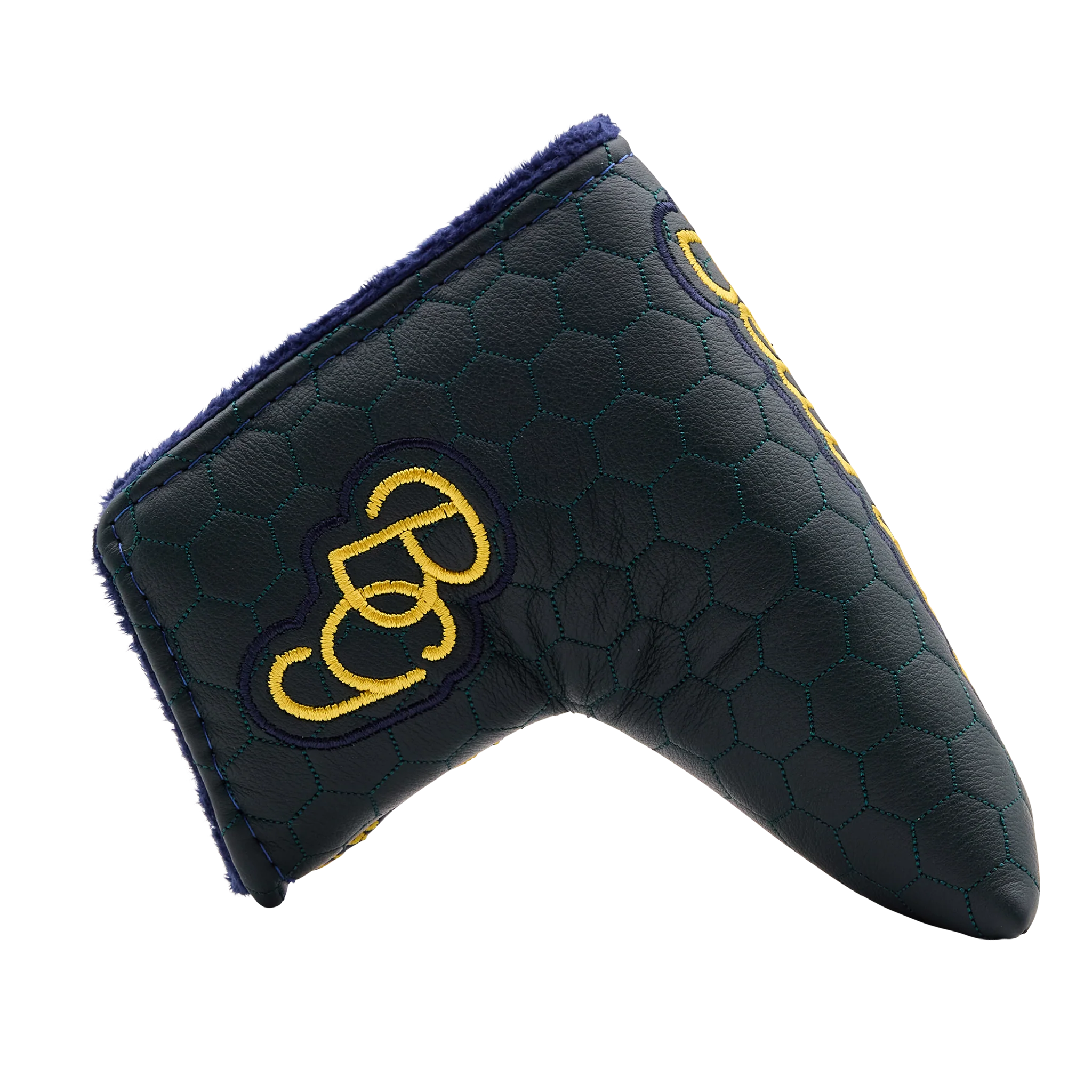 BG Script Blade Putter Headcover (Green/Navy) - Image 4