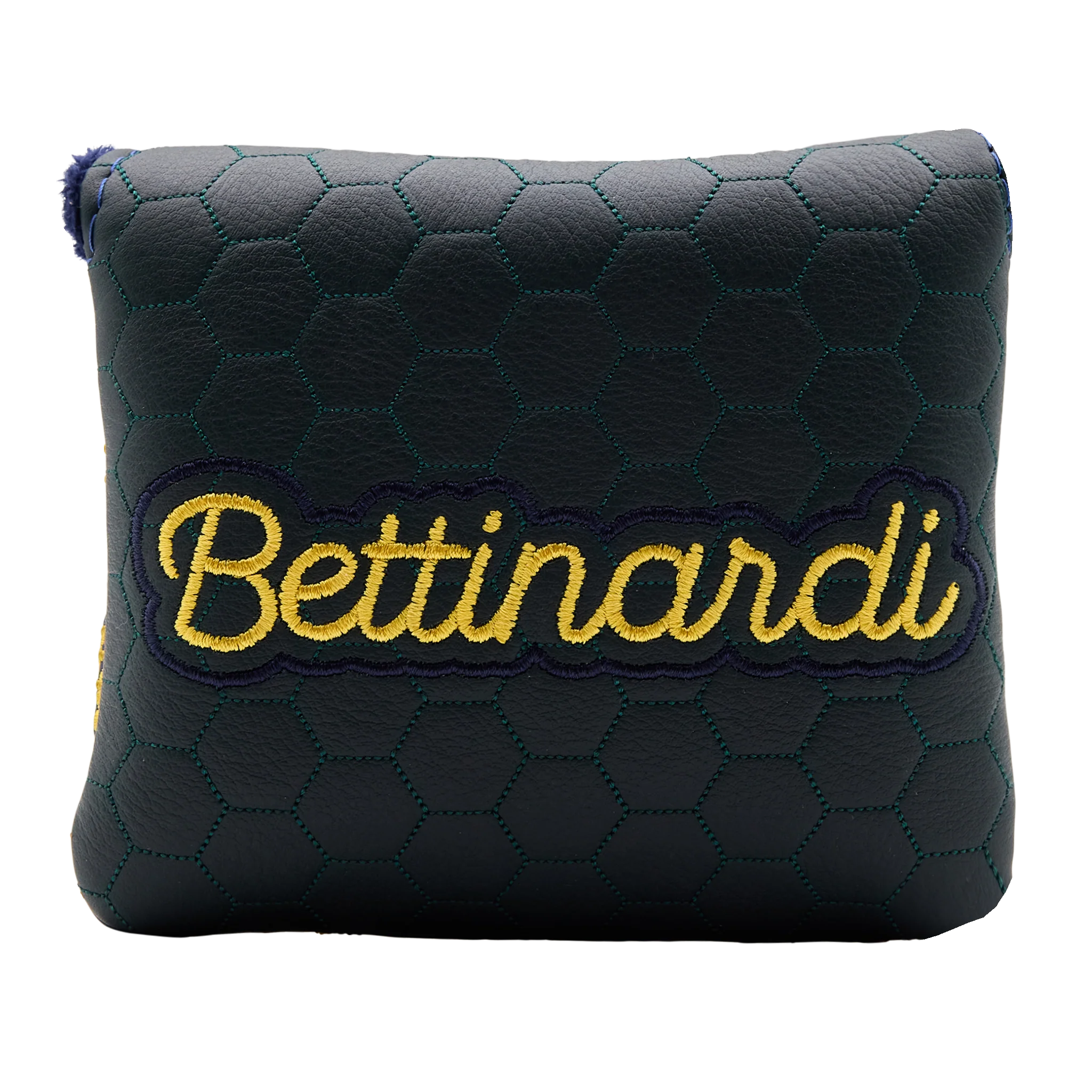 BG Script Mallet Putter Headcover (Green/Navy)